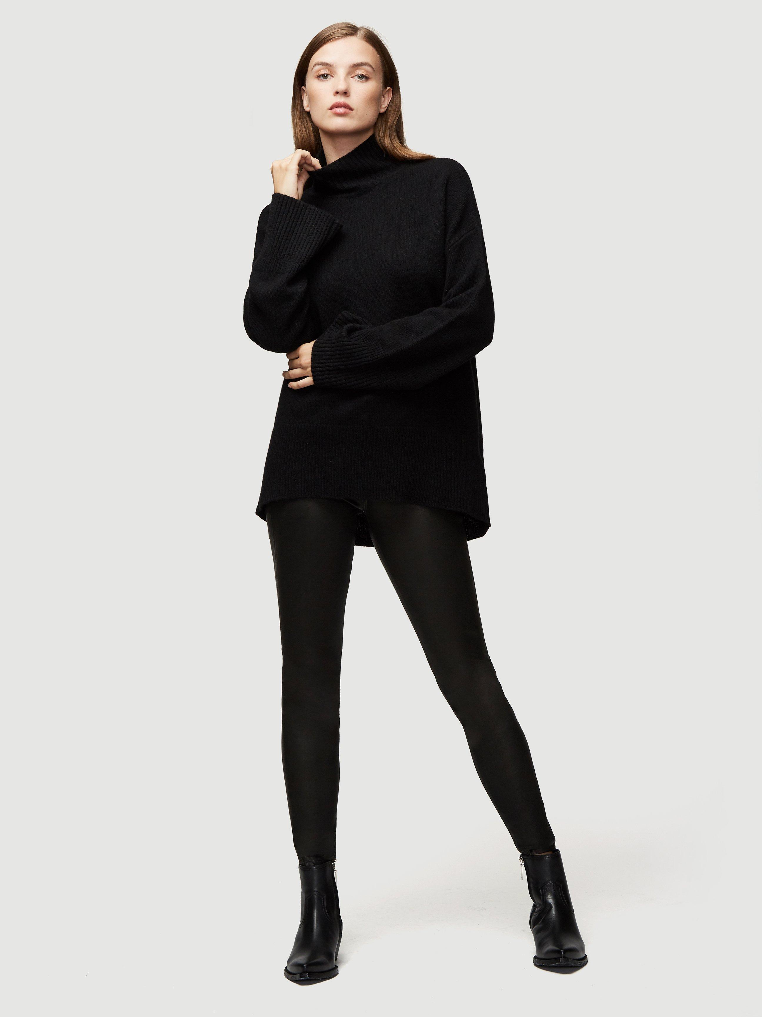 black turtleneck sustainable