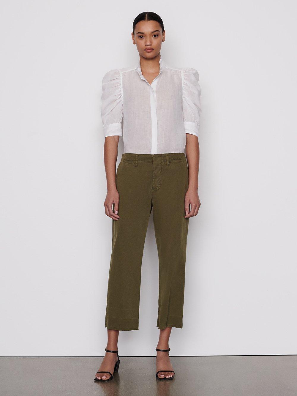 FRAME Le Tomboy Trouser Released Hem in 