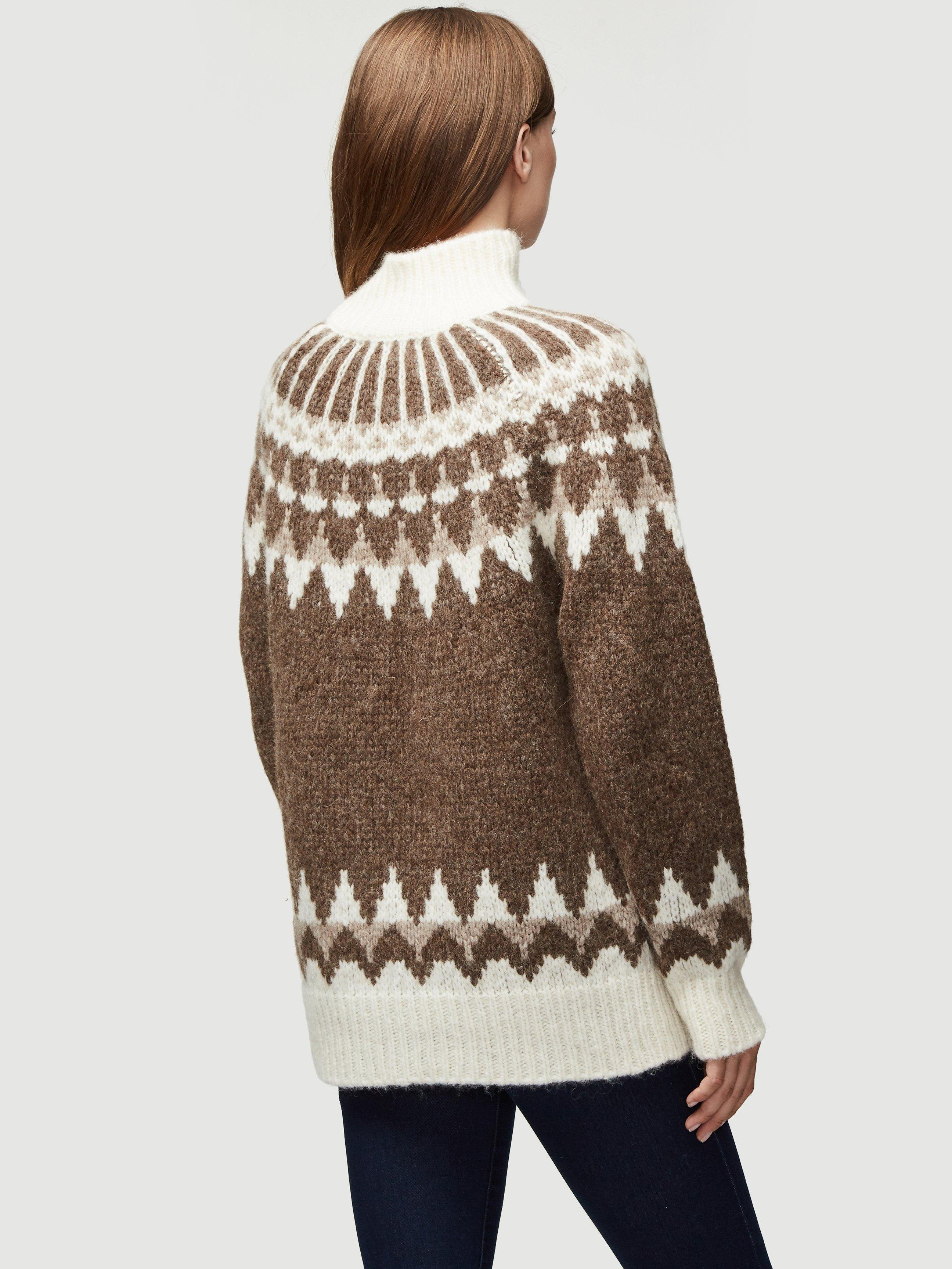 Frame fair isle wool turtleneck sweater - epcomcolombia.com