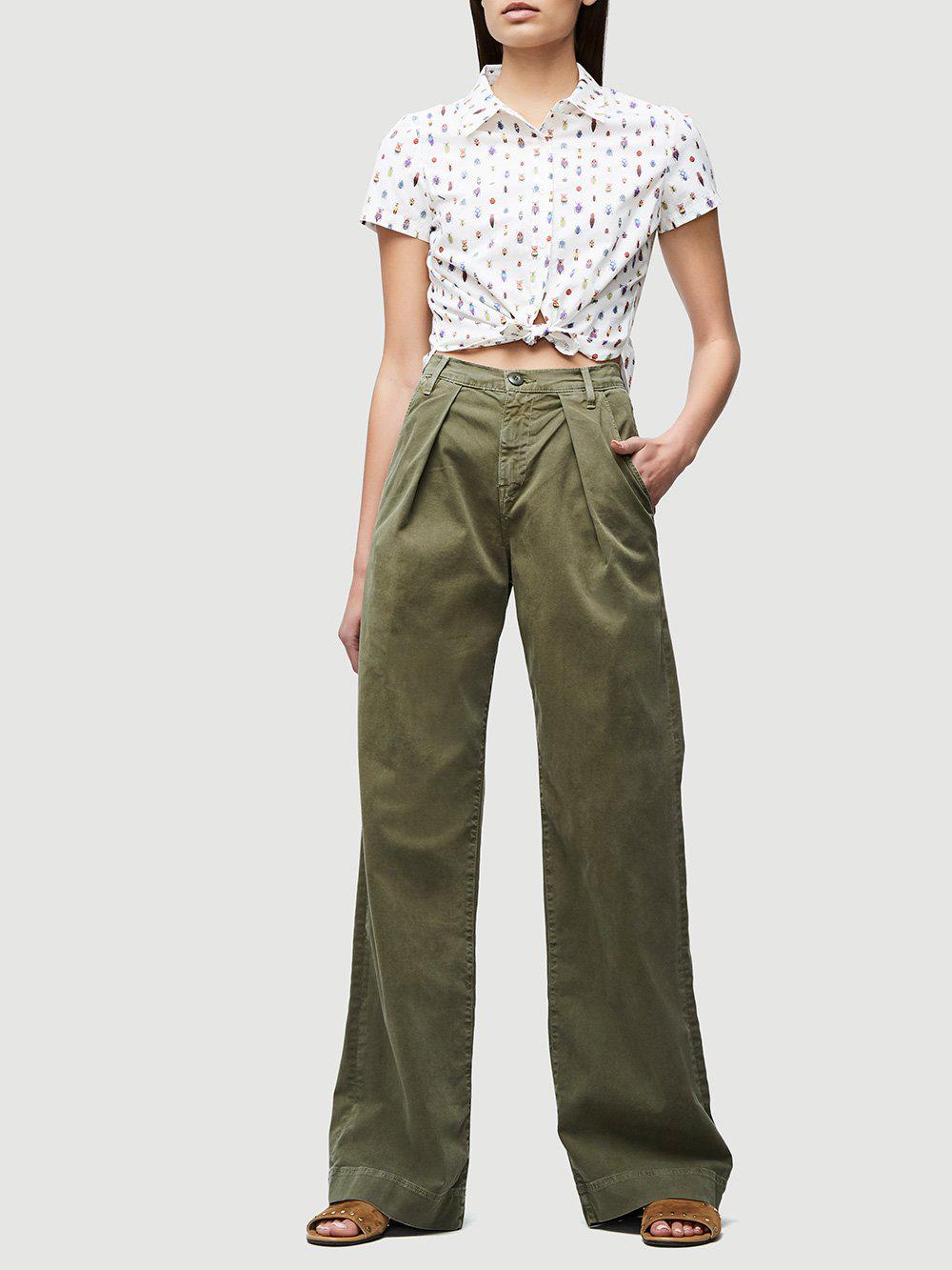 FRAME Cotton Le Service Trouser in 