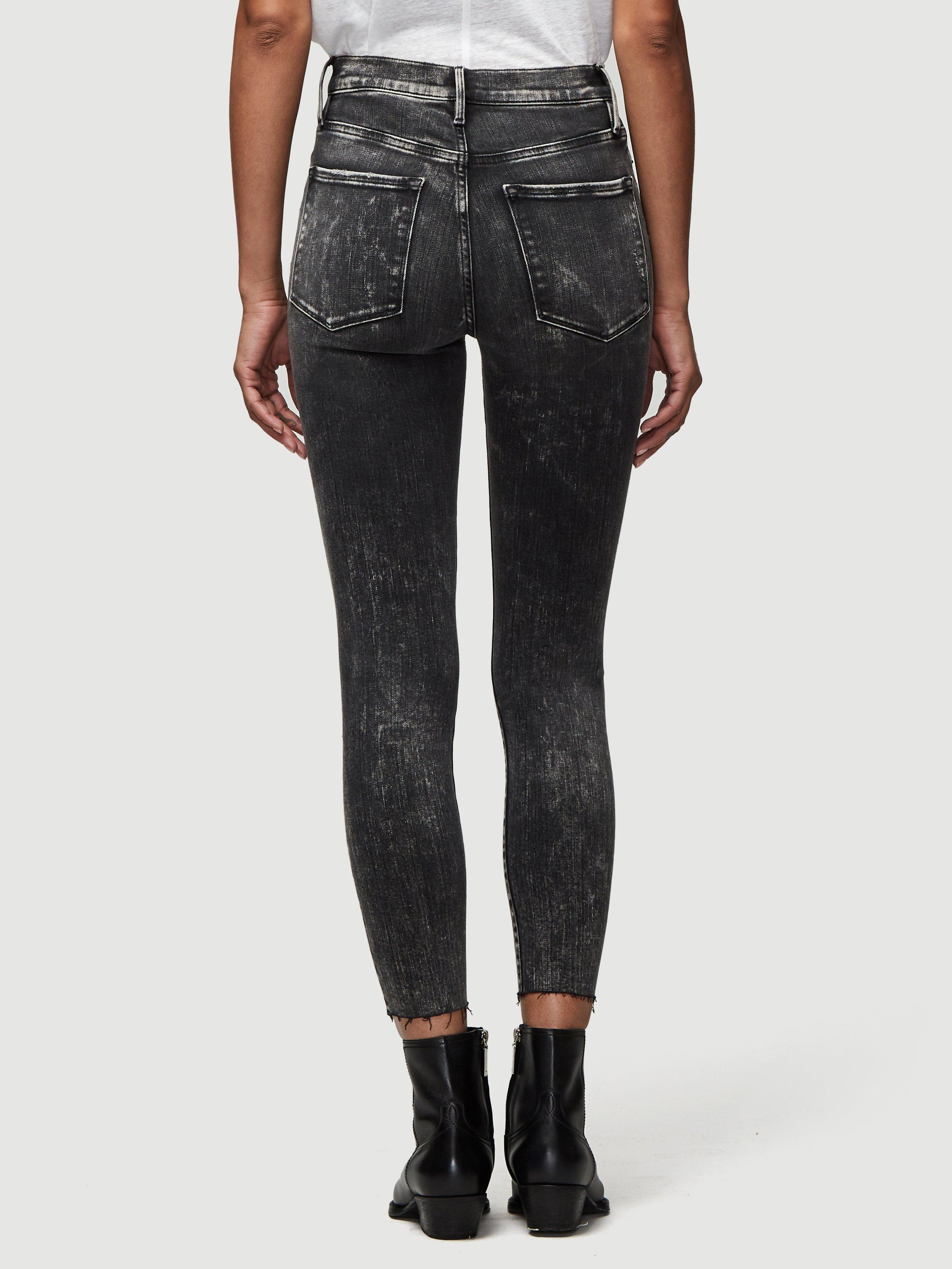 frame ali high rise skinny jeans