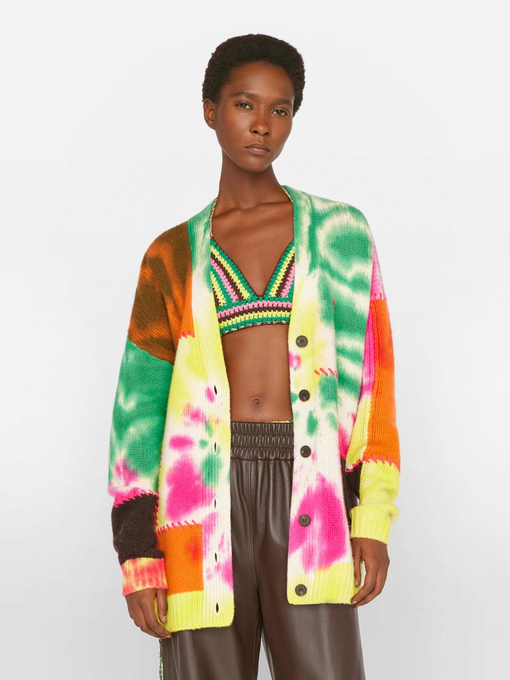 Msgm tie dye cardigan sales