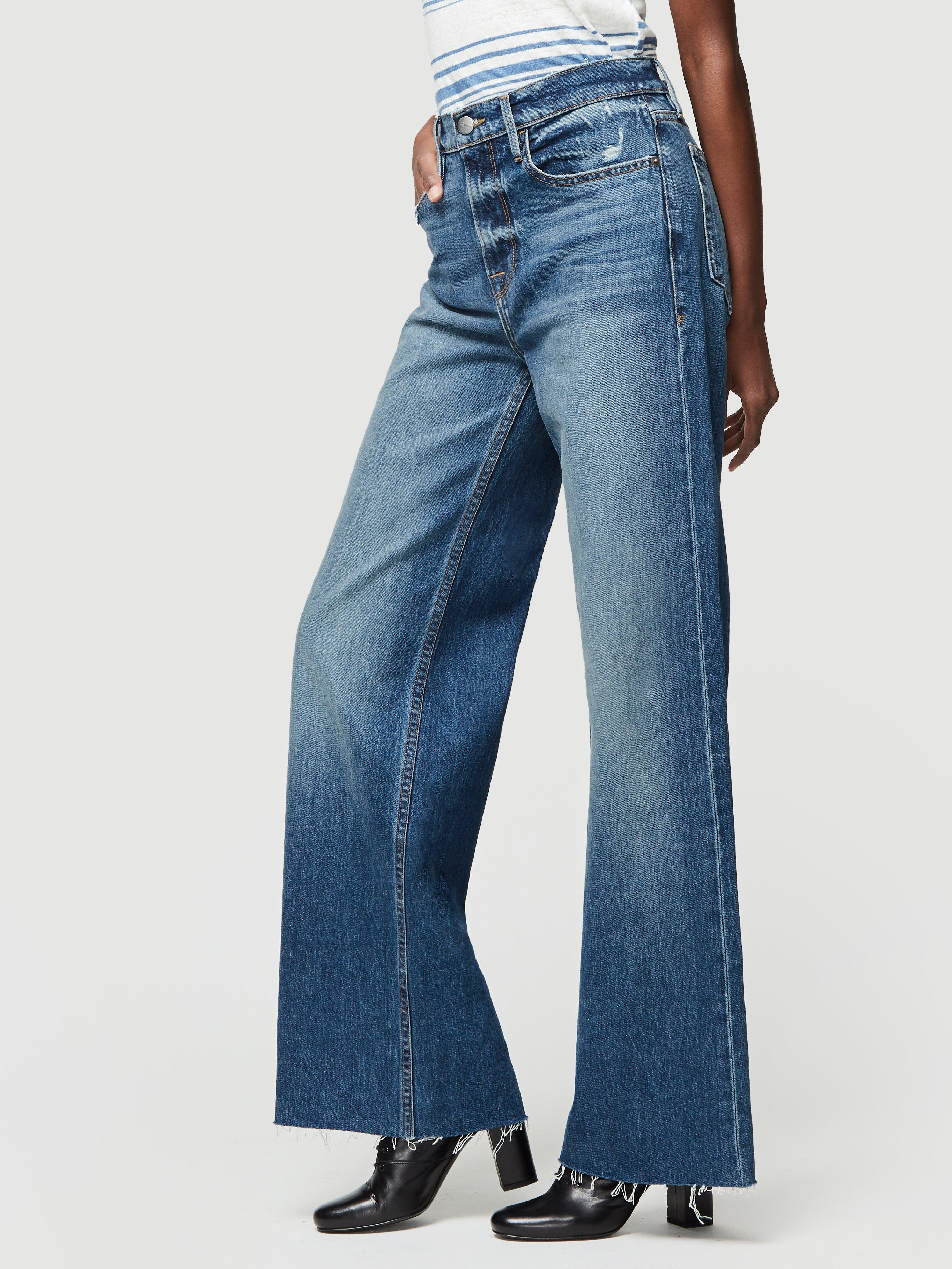 accent voordelig Koningin FRAME Le California Jean Raw Heritage in Blue | Lyst
