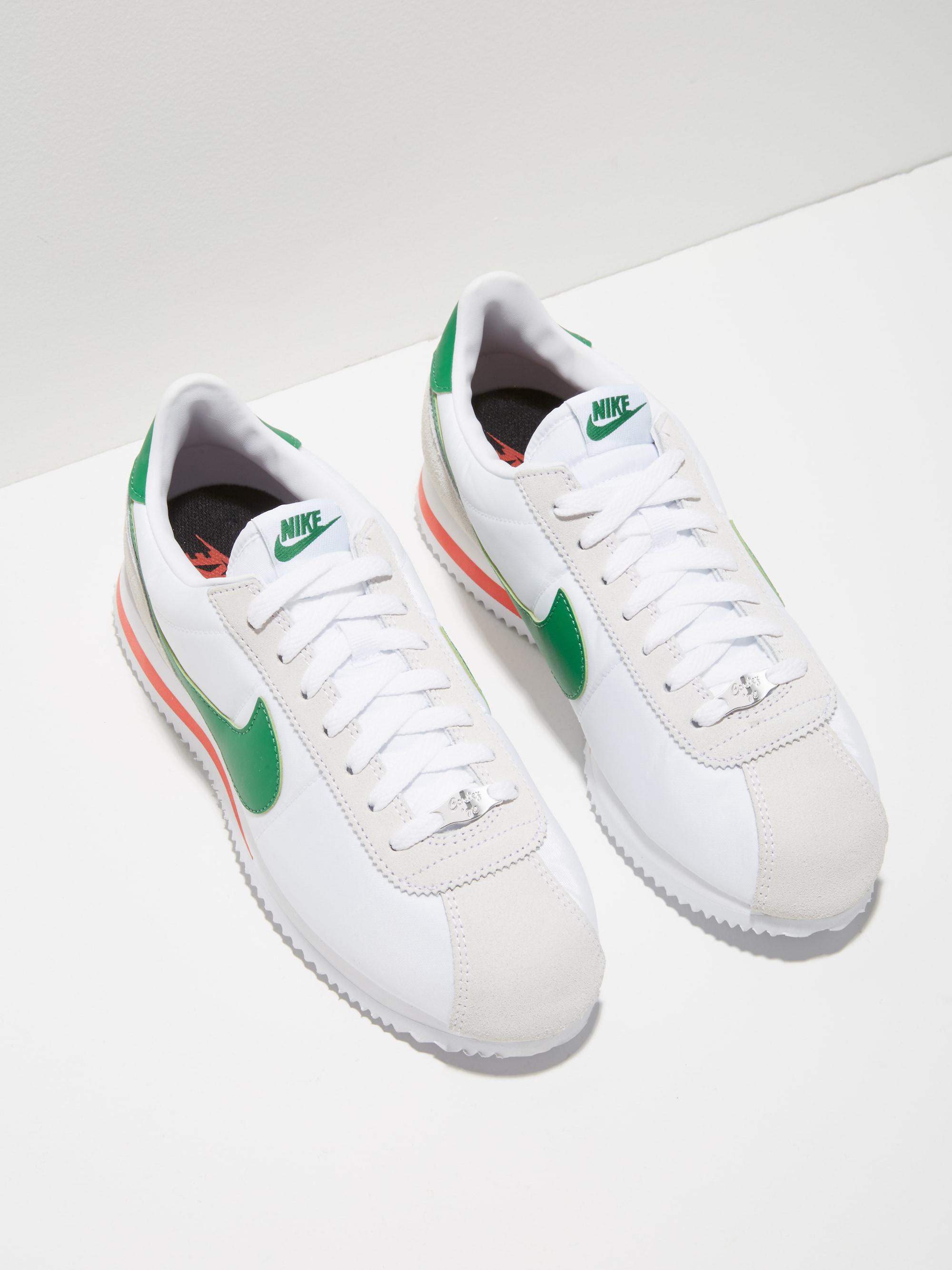 nike cortez green
