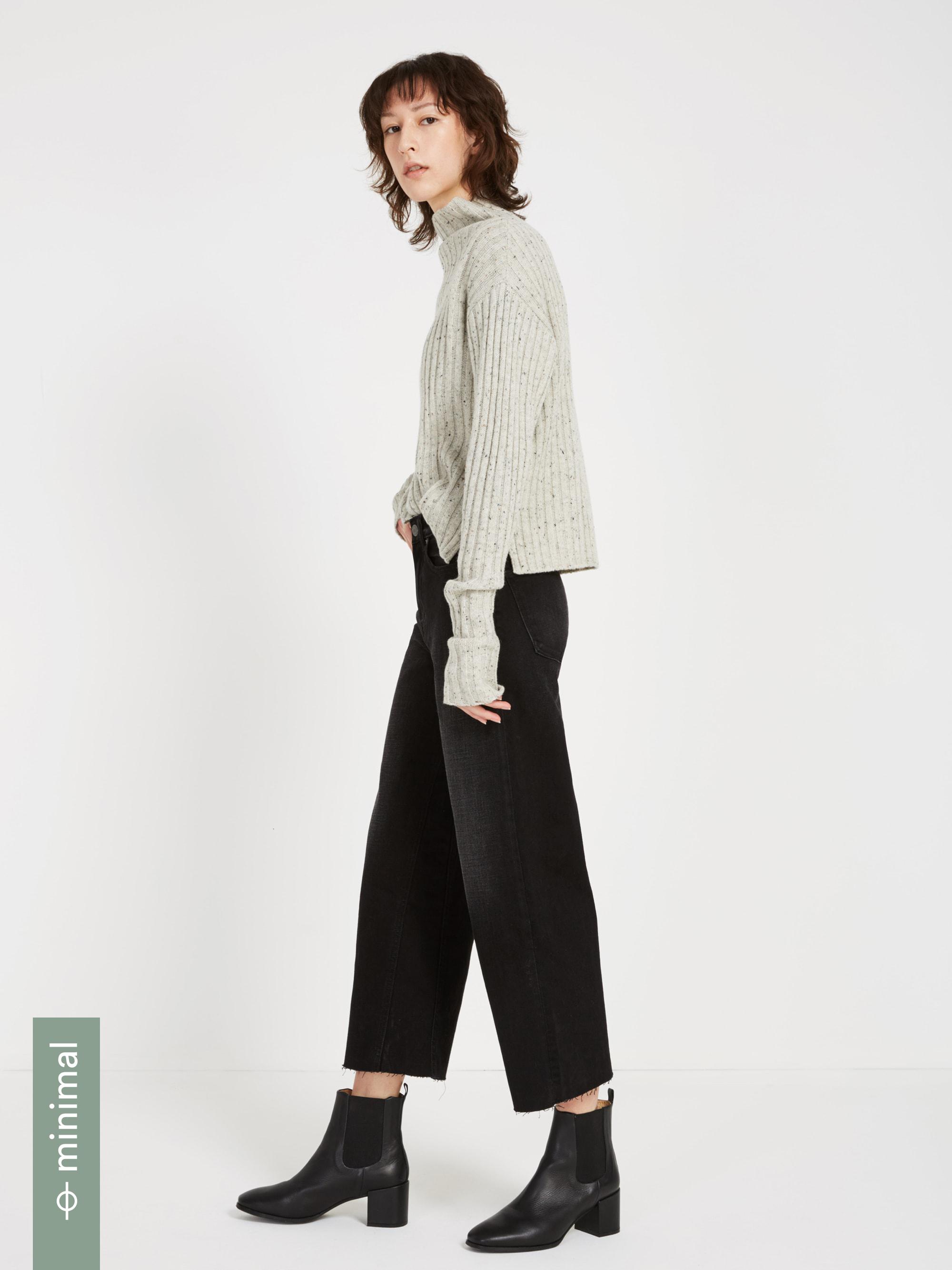 Frank And Oak Cotton The Nina Wide Jean 