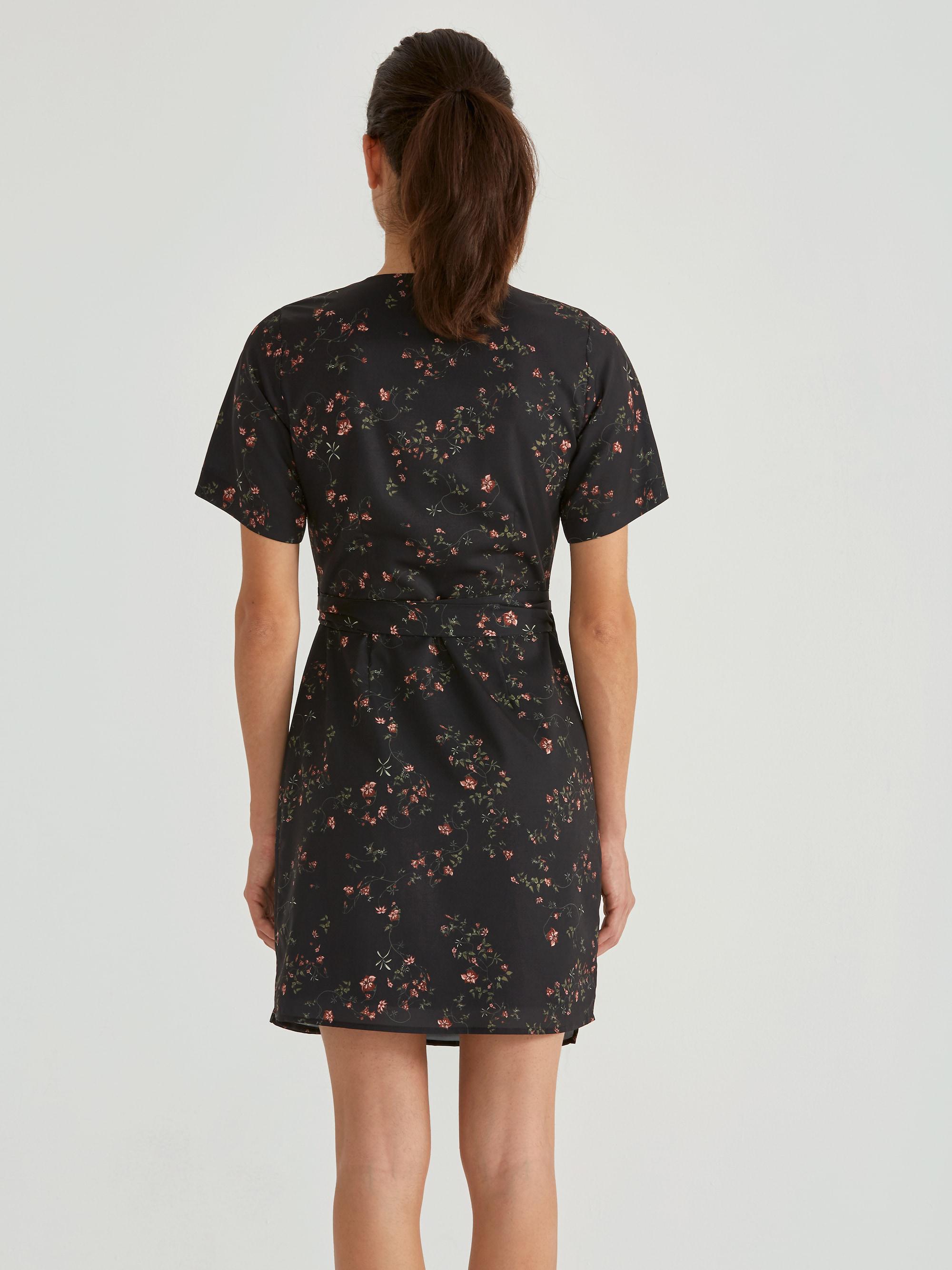 frank and oak wrap dress