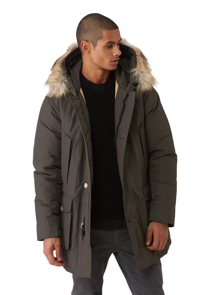 Frank And Oak Fur Woolrich Arctic Parka In Faded Black For Men Lyst Frank And Oak Fur Woolrich Arctic Parka In Faded Black For Men Lyst