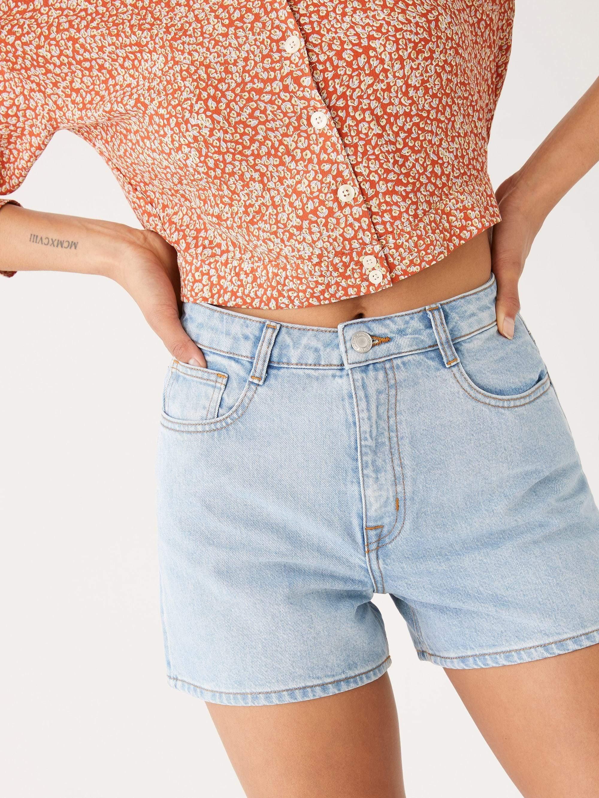Oak The Stevie Good Cotton Jean Short 