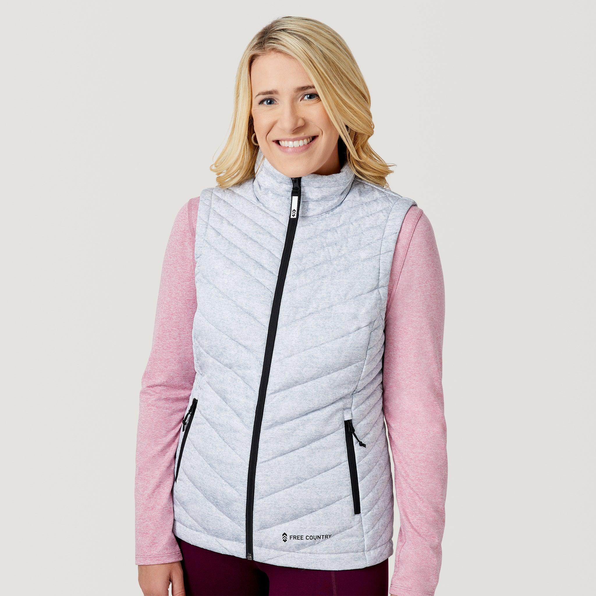 Free Country Freecycle® Lansby Packable Puffer Vest in Blue | Lyst