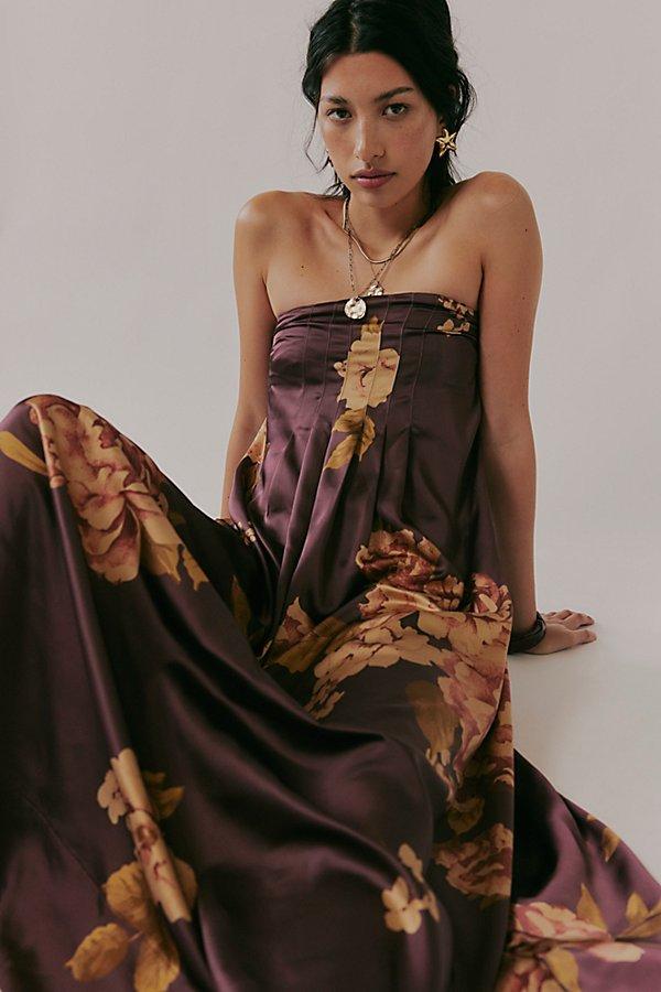 botanical maxi dress free people Paisley Petals Maxi Dress by Free People in Green, Size: S