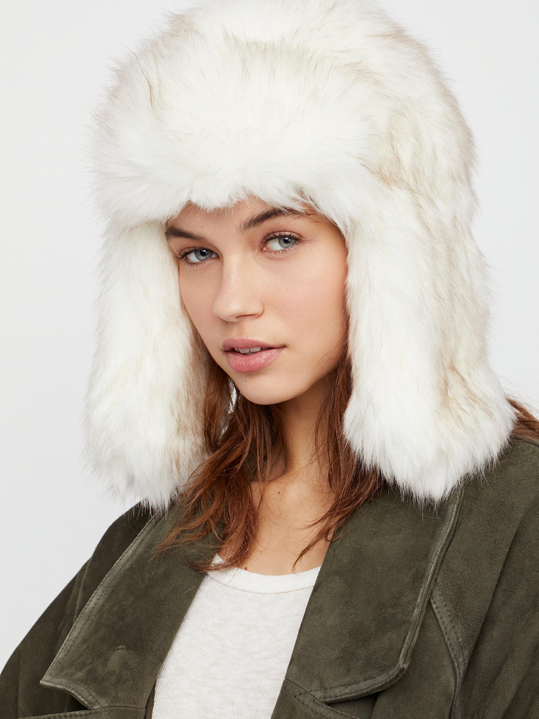 Heads And Tails Faux Fur Trapper 