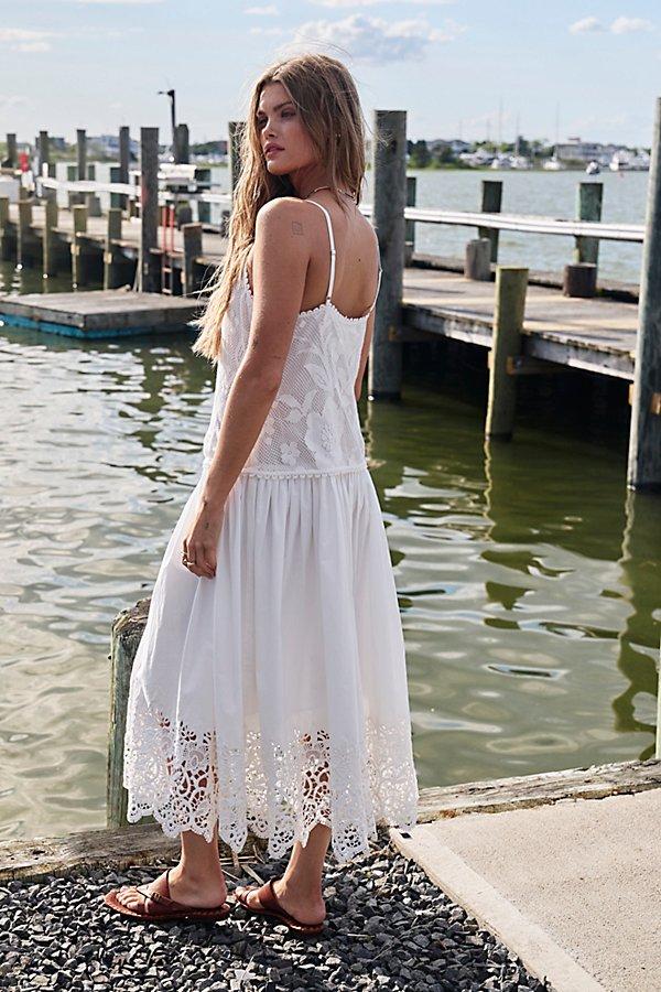 womens denim maxi dress for Tall Women in New Colorado Blue L / Extra Tall / New Colorado Blue CAMO Colors:Shadowgrass BLADES SubCat:Dress Ciao Lucia Leticia Dress Boho Maxi Dress