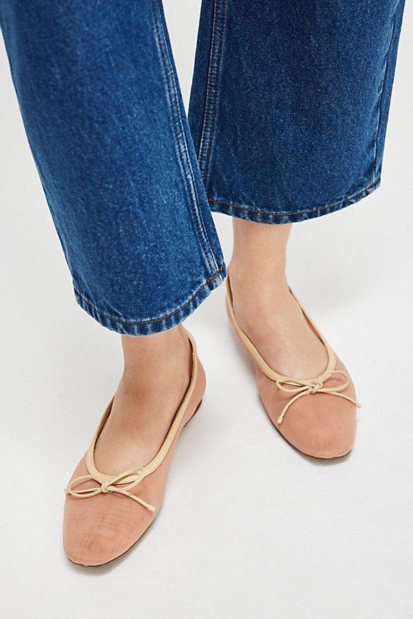 SCHUTZ SHOES Arissa Sheer Mesh Flats in Blue Lyst UK
