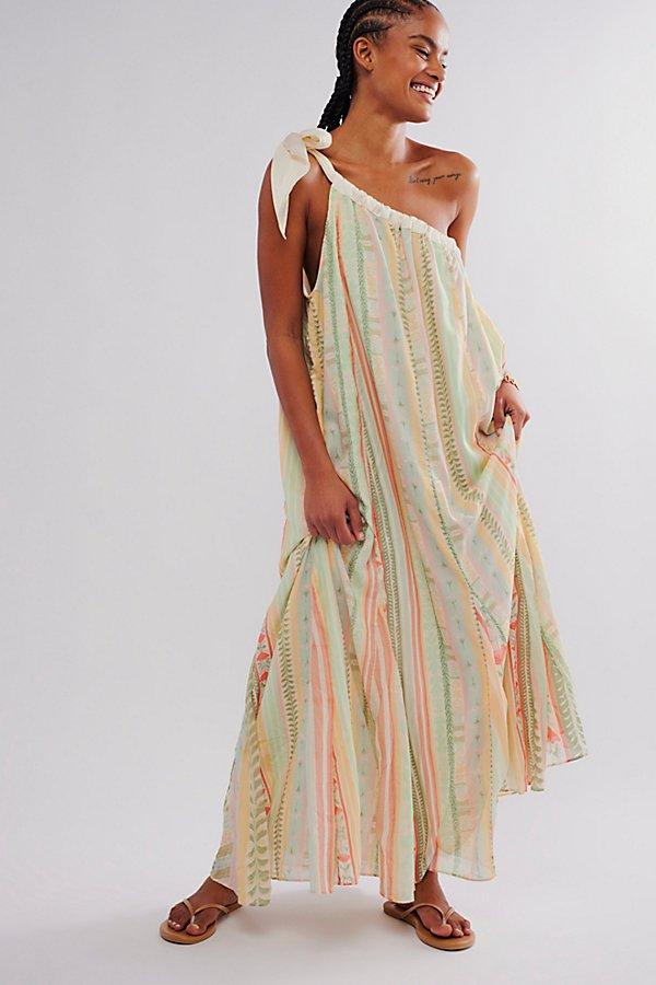 Free people striped maxi dress best sale