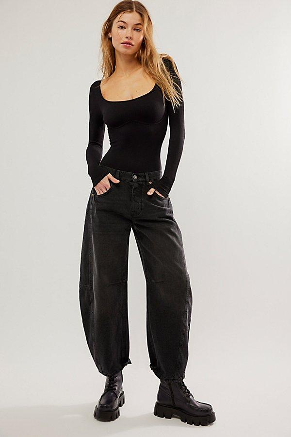 Free People ★ We The Free ★ CRVY Barrel Jeans CRVY Venus Barrel Jeans | Free People
