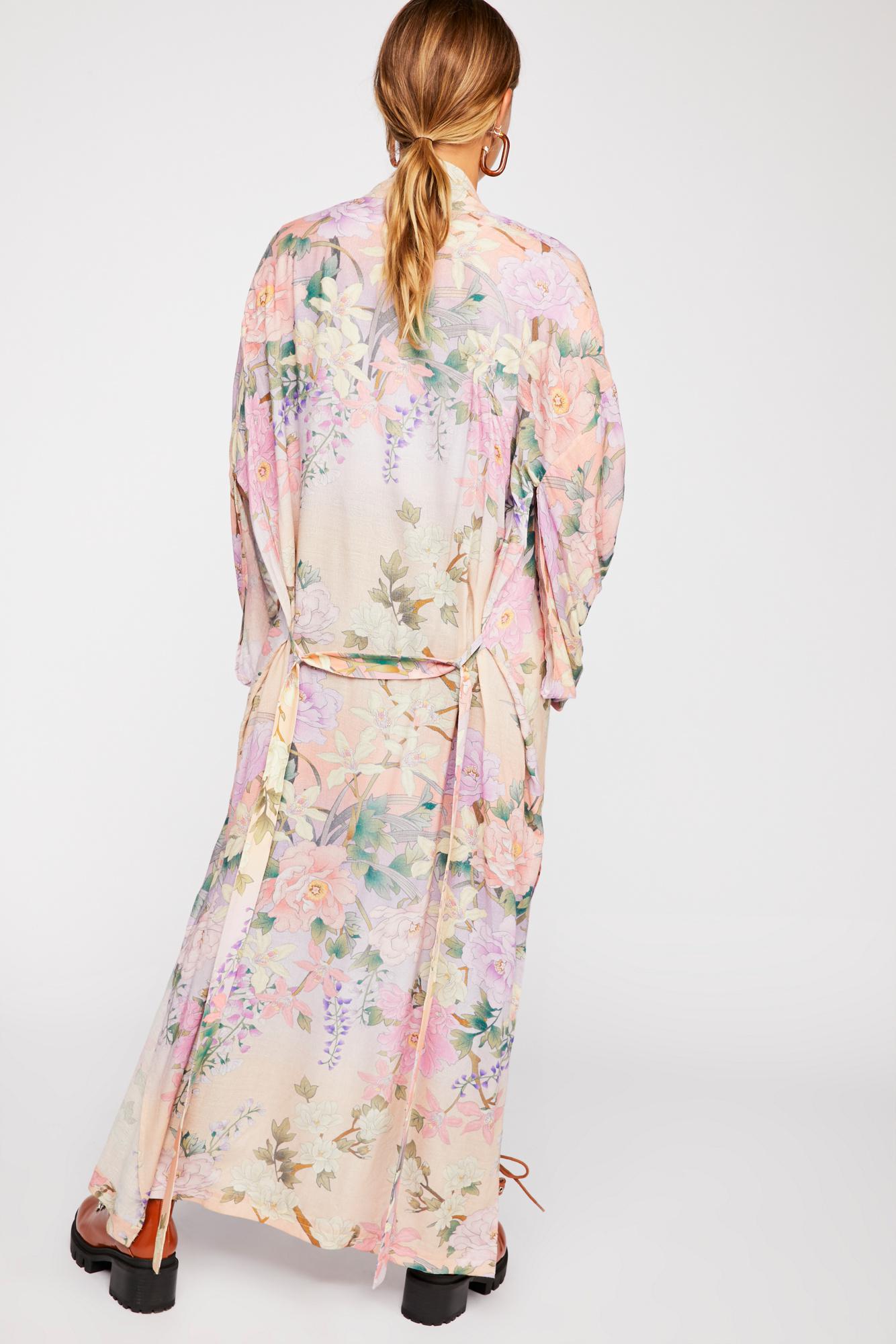 lily maxi kimono