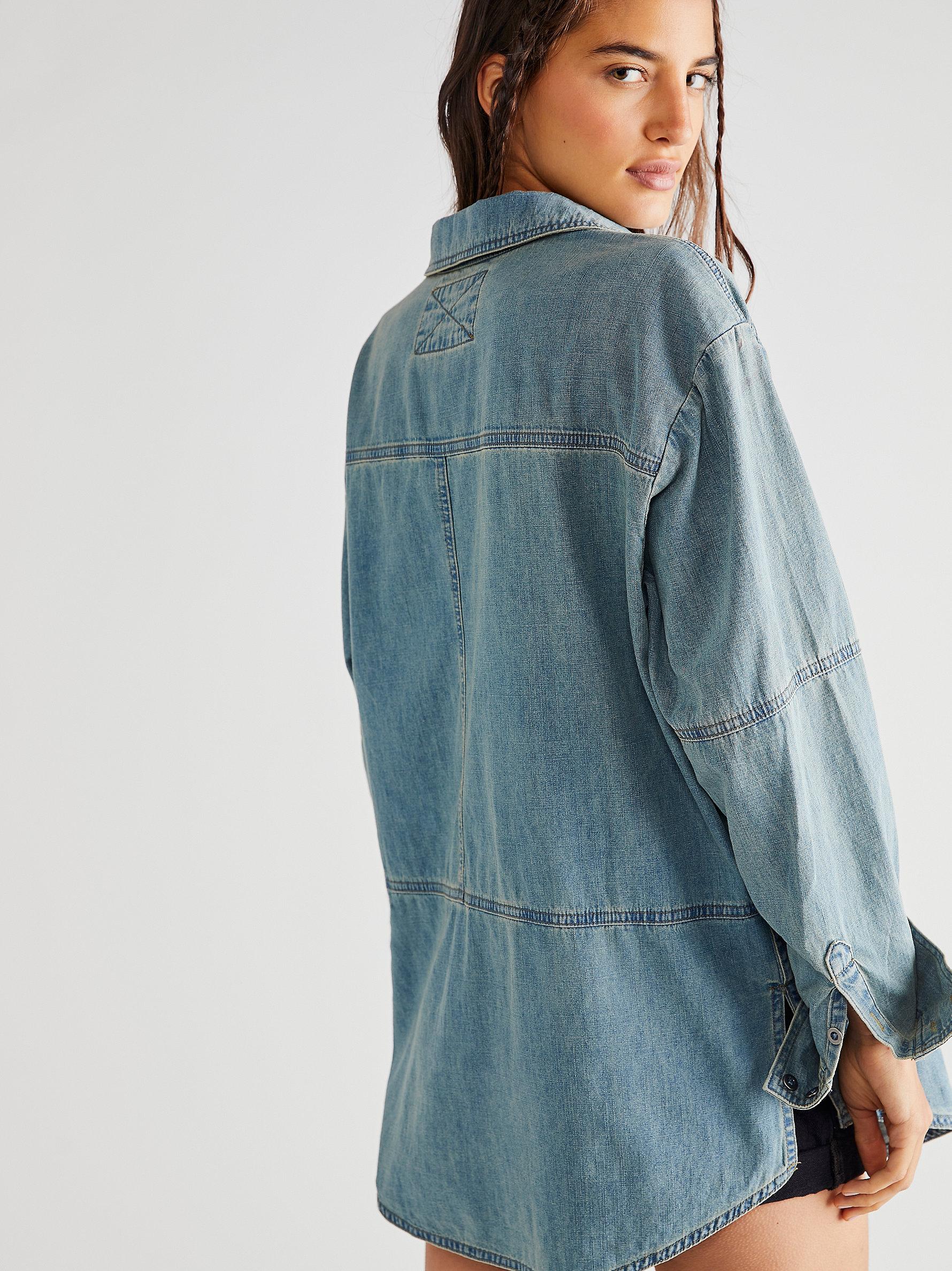 We The Free Peyton Denim Pullover– Parts + Labour