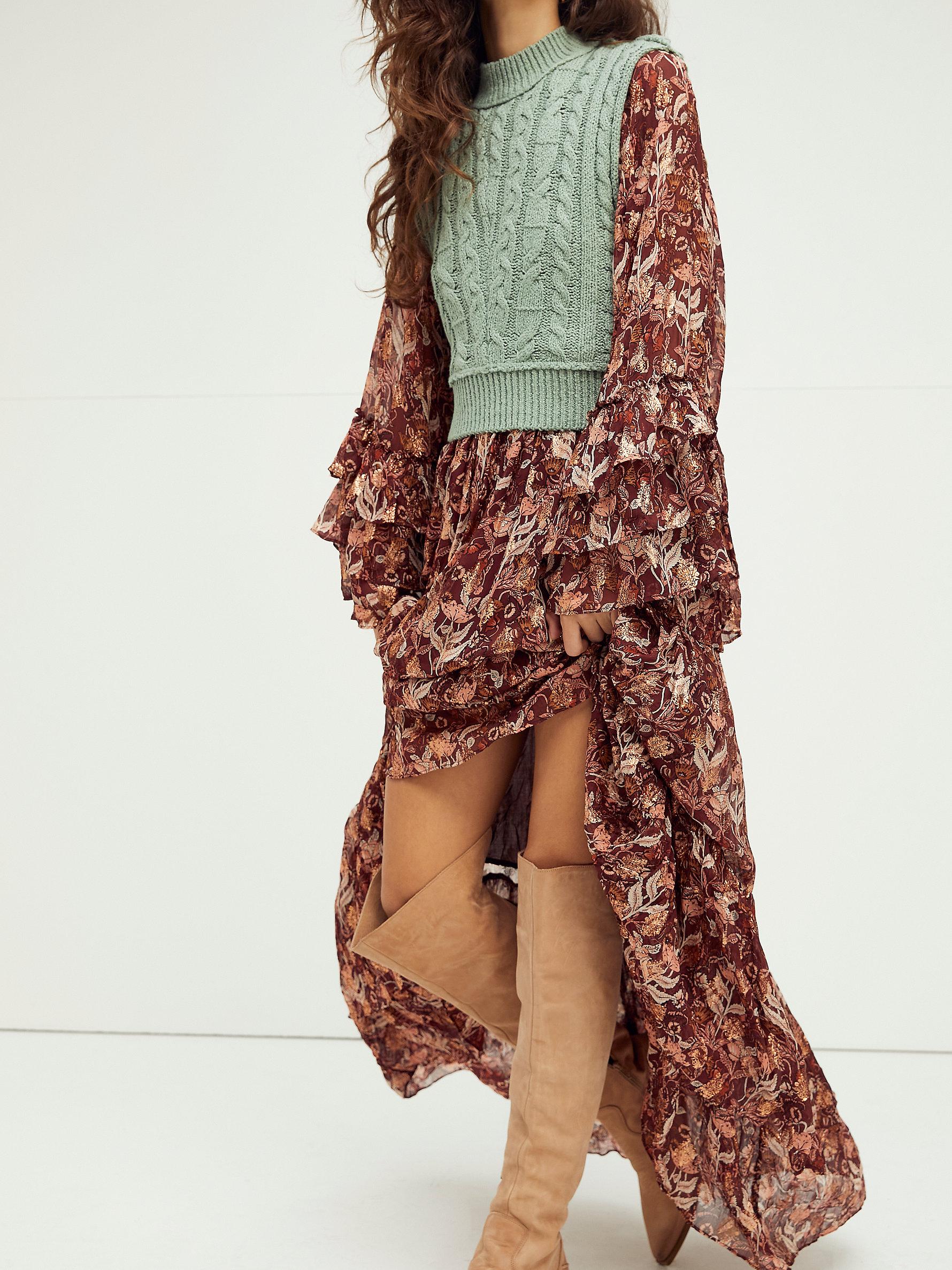 free people wanderer maxi dress Big 
