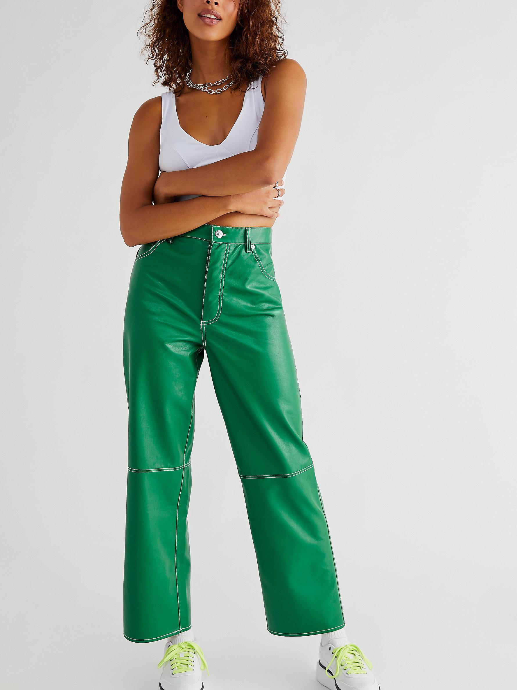 Factor Vegan Pants in Green 