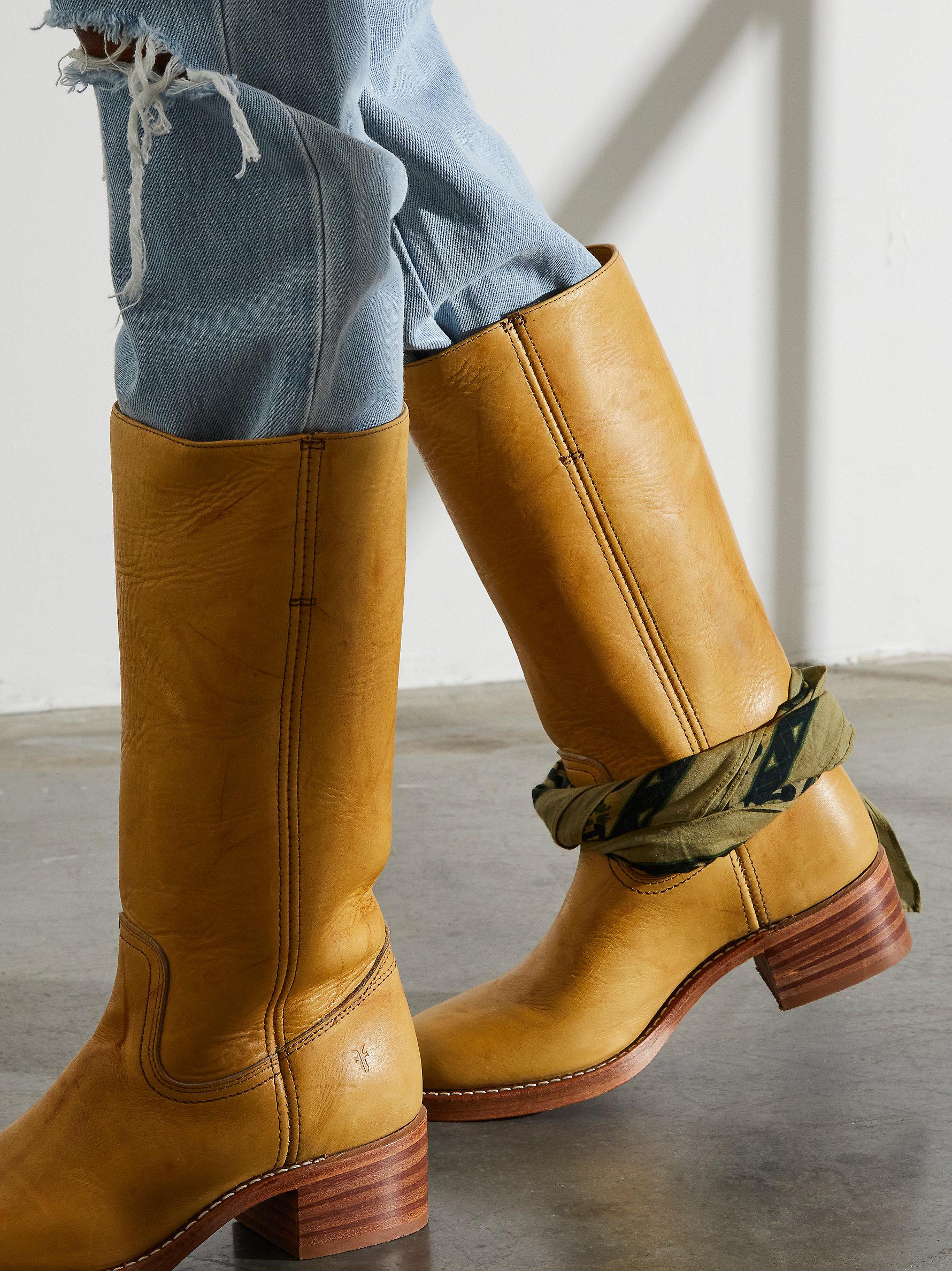 Free People Frye Campus 14l Boots | Lyst