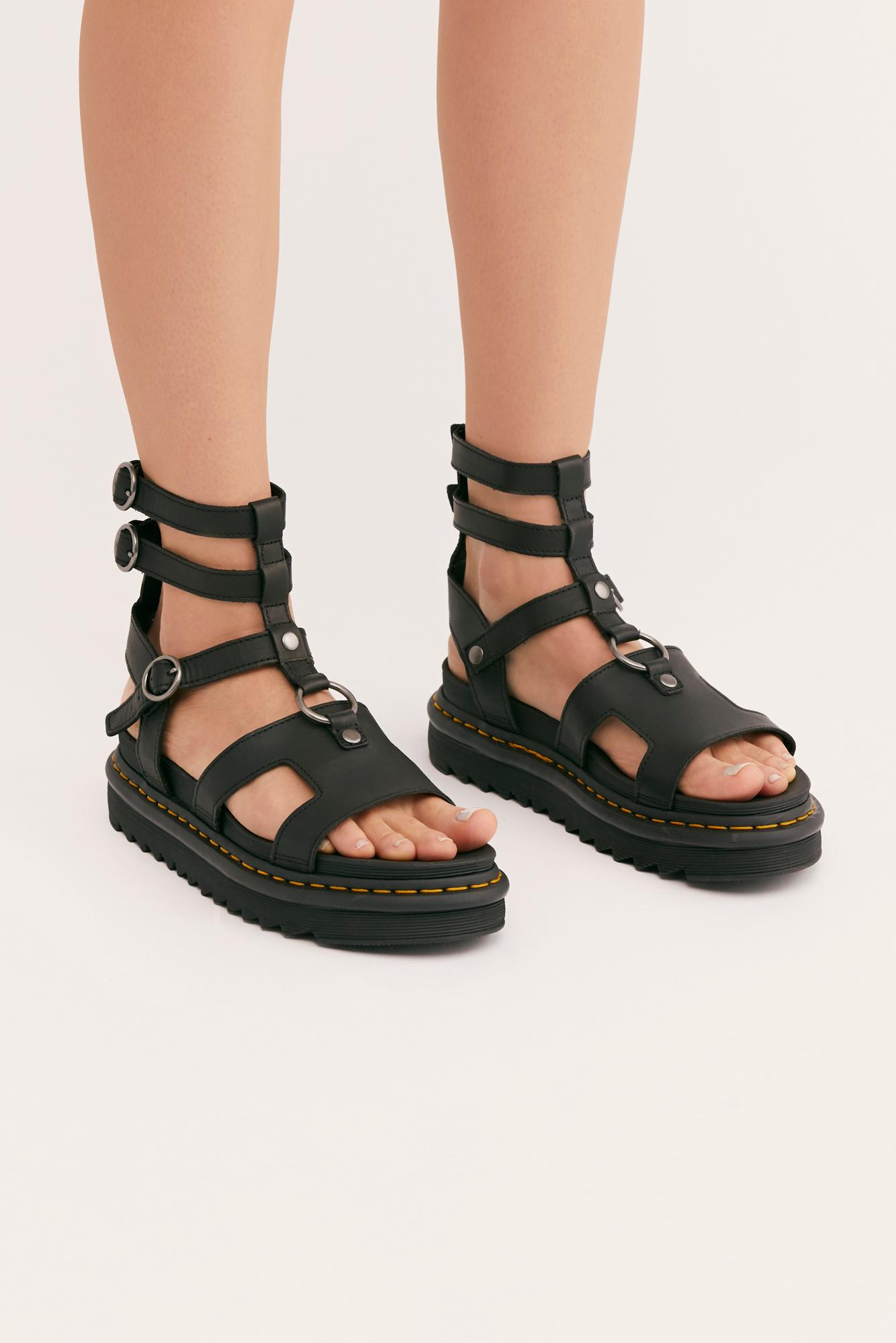 gladiator sandals dr martens
