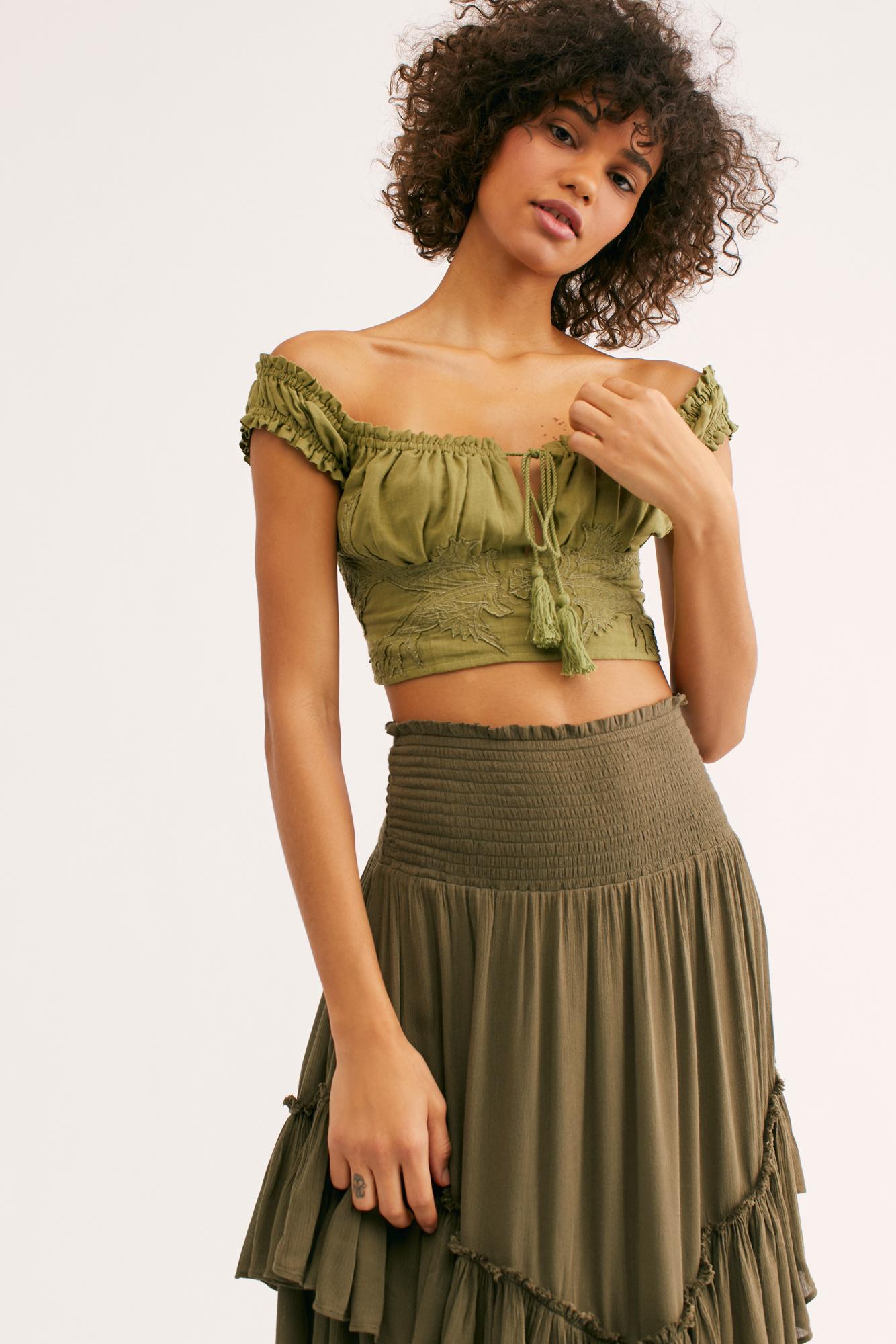 Free People Convertible Skirt By Endless Summer in Green | Lyst