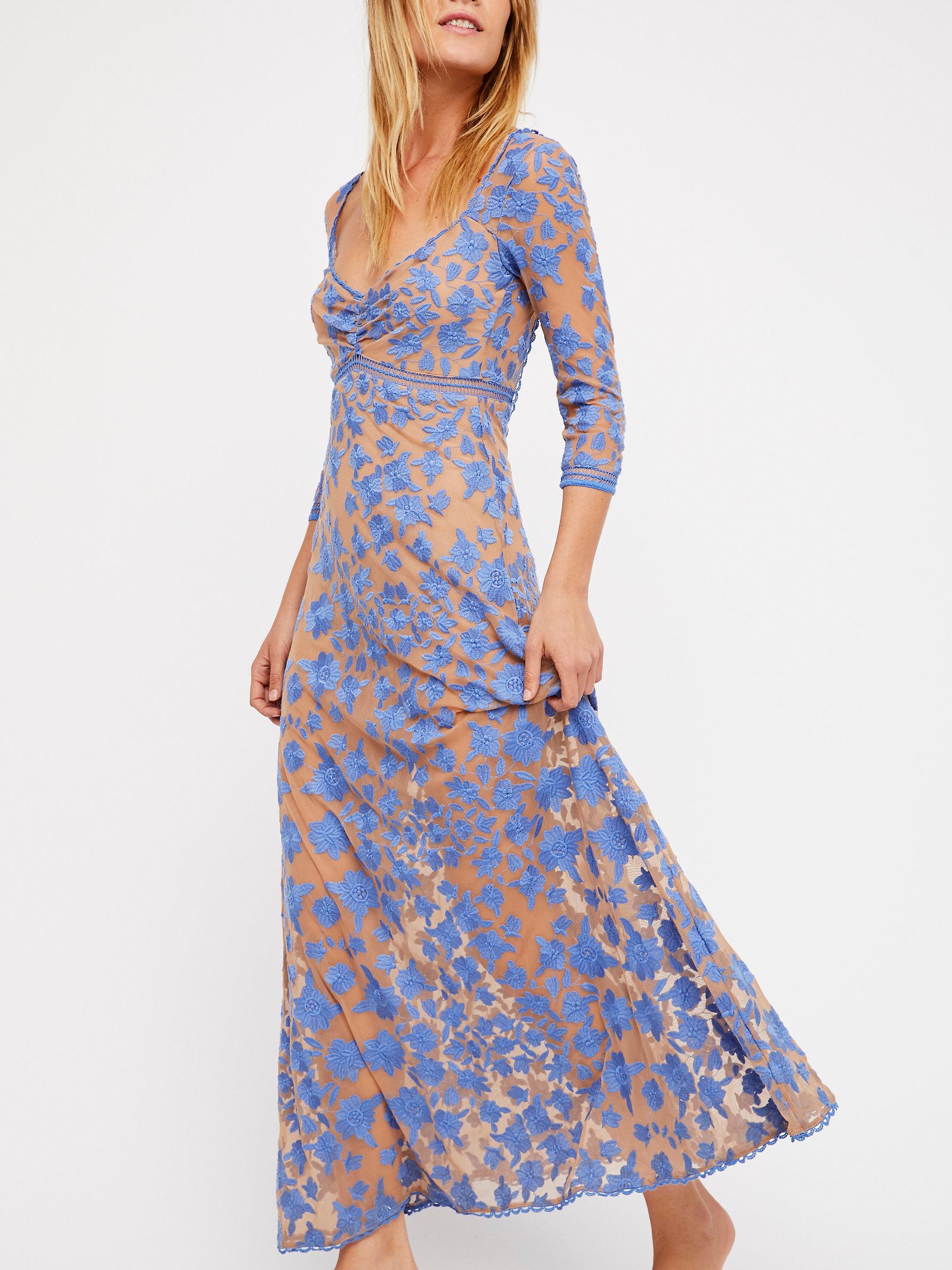 periwinkle maxi dress