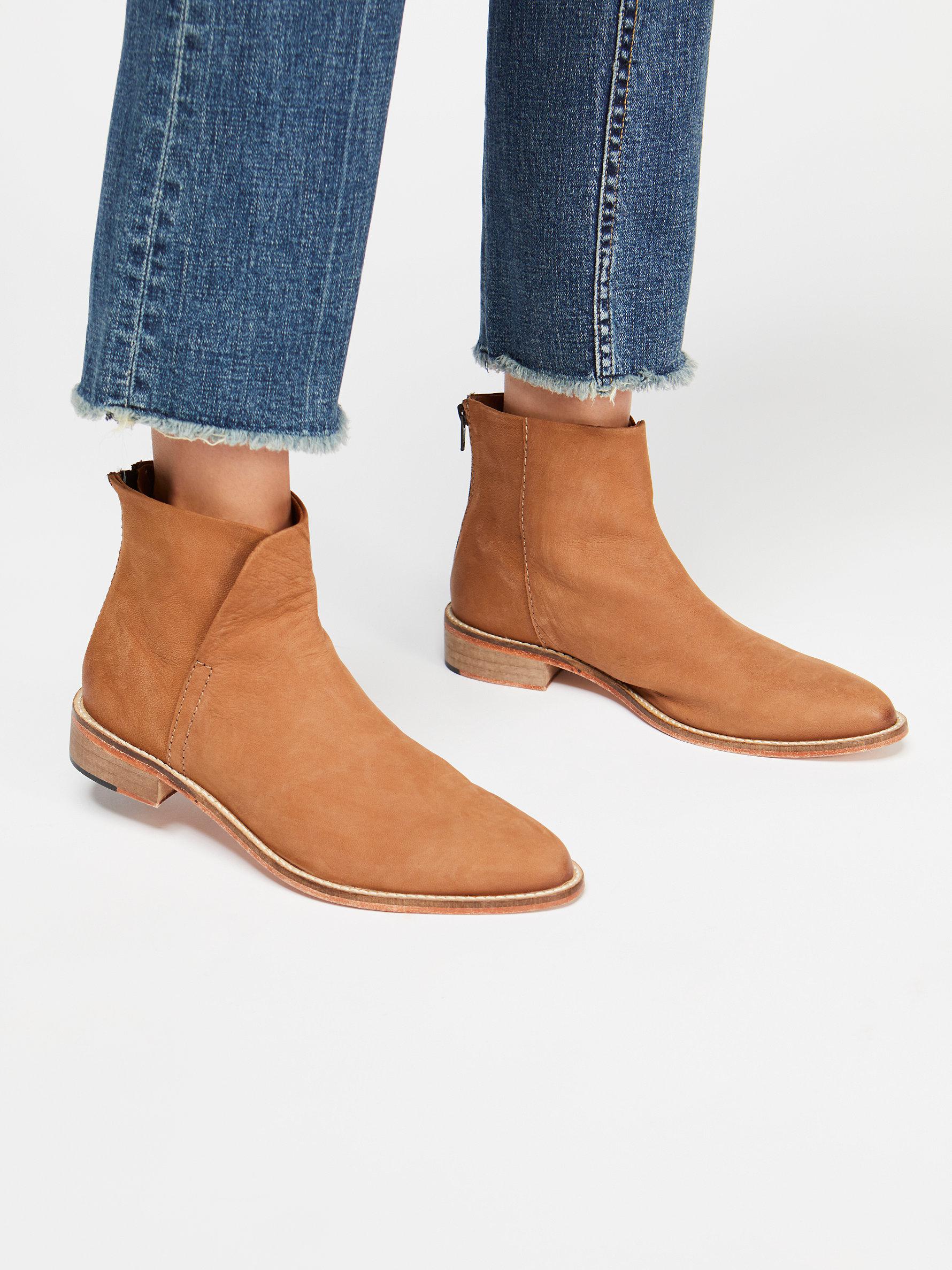 free people century leather boots