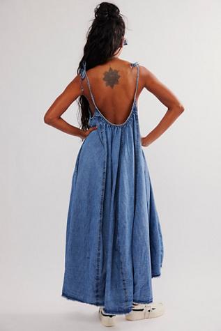 free people denim market dress We The Free