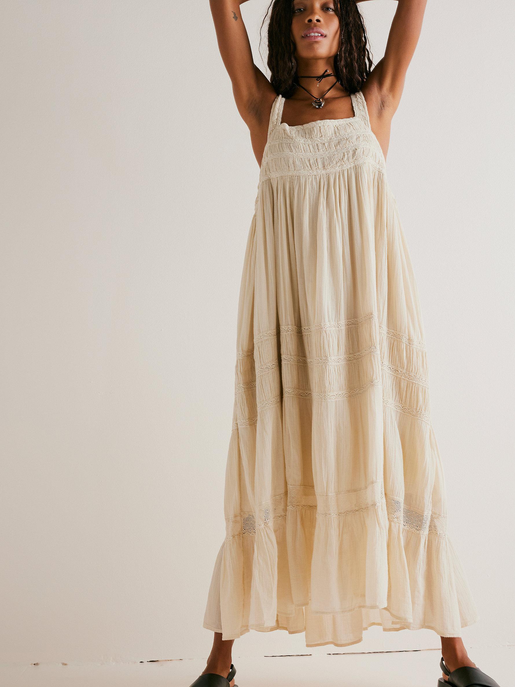 Free People Onto The Next Slip Dress in Natural Lyst