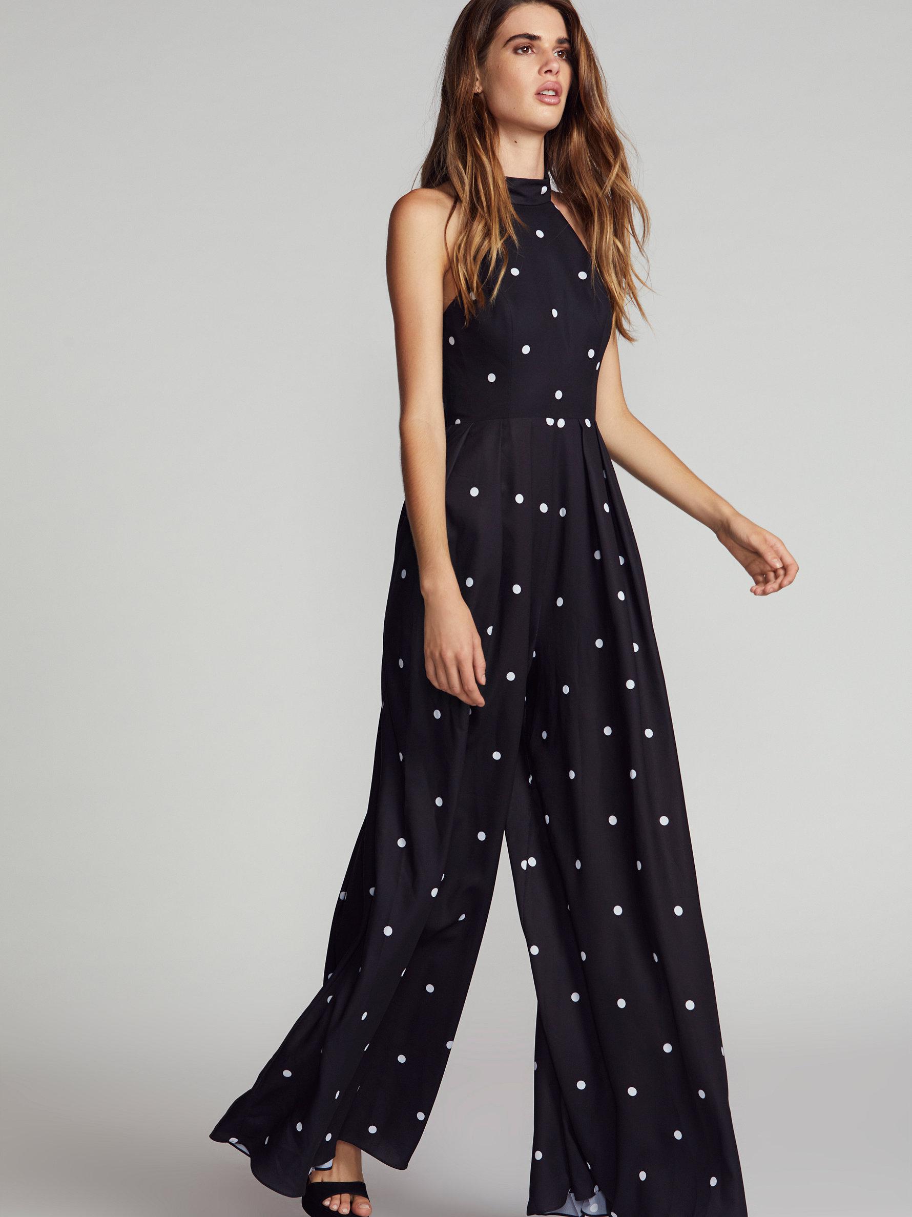 free people polka dot jumpsuit