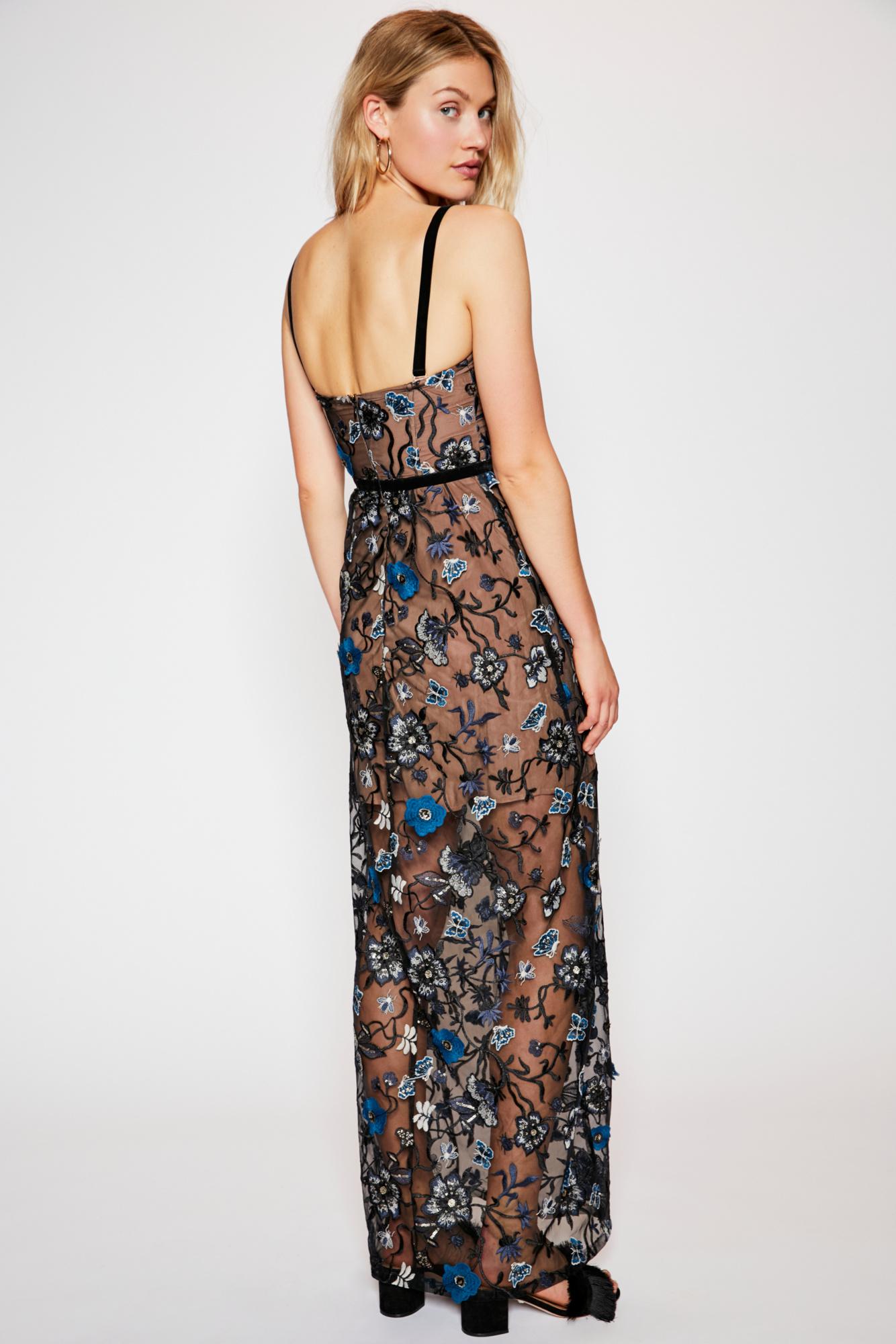 For love and outlet lemons beatrice maxi dress