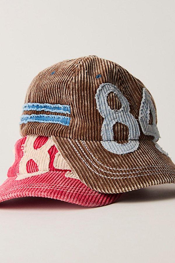Free People Hollie Varsity Baseball Hat. NWT. Red Free People Hollie Varsity Baseball Hat in Red | Lyst main image 4