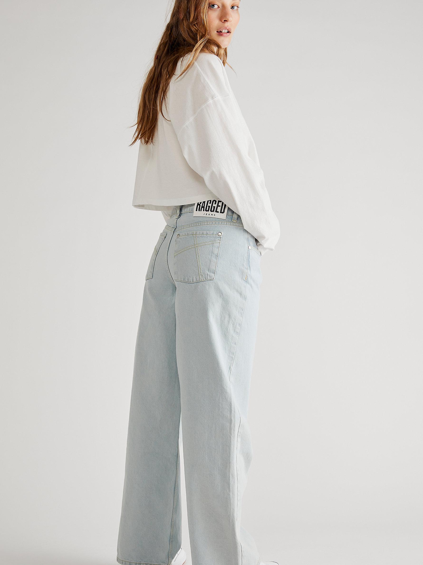 The Ragged Priest Low-rise Baggy Jeans 