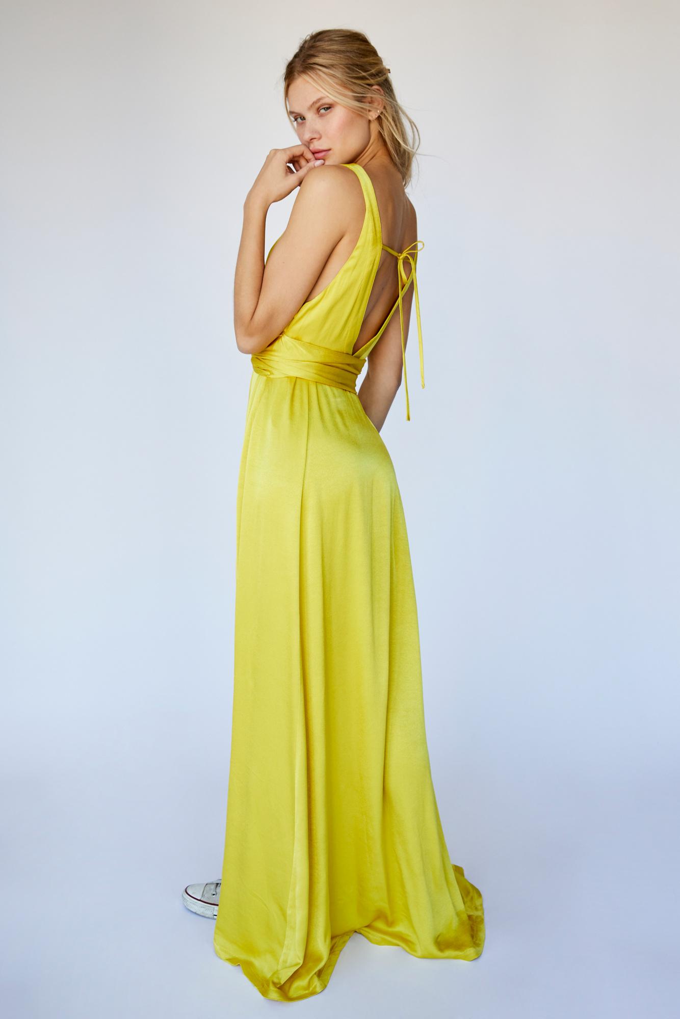 eternal love pleated maxi dress