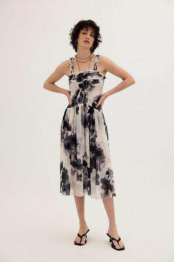 free people smocked midi dress Smocked Midi Dress
