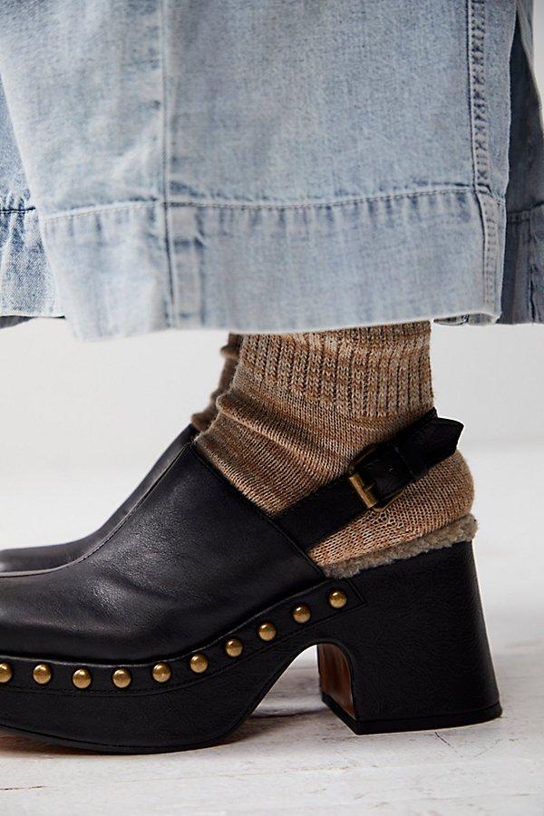 Free People Autumn Studded Platform Clogs in Black Lyst