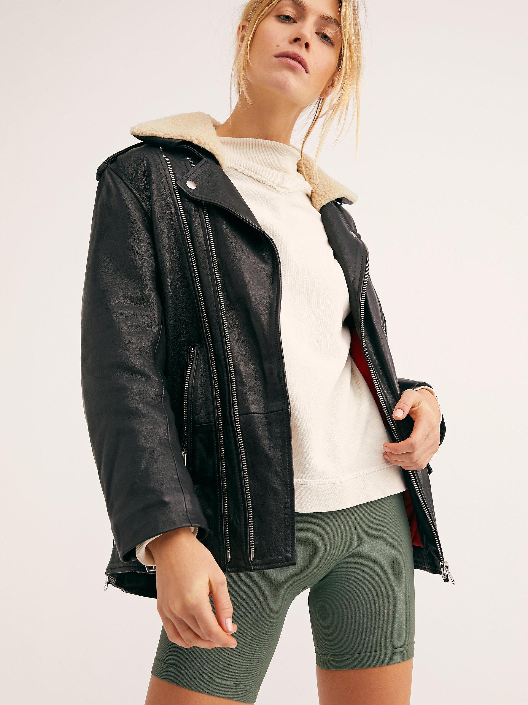 Free People Synthetic Seamless Rib Bike 