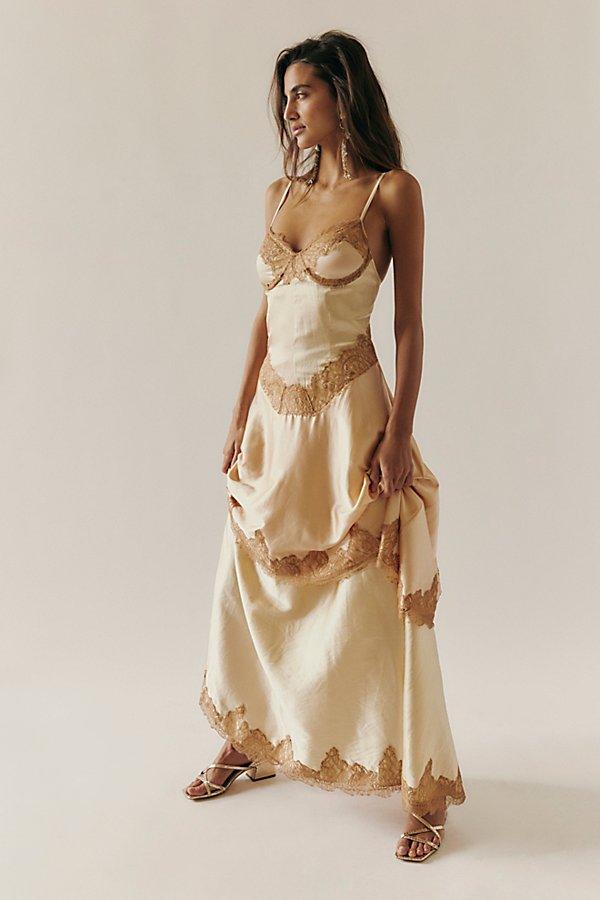 Nigel Preston Juilette Dress in Natural | Lyst Nigel Preston Juilette Dress in Natural | Lyst