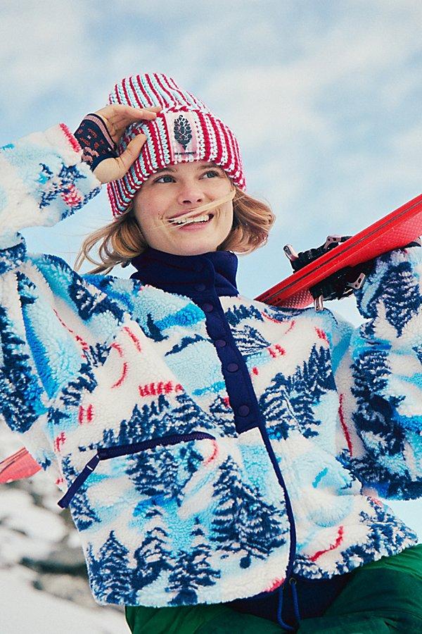 Free People Apres Ski Knit Beanie in Red | Lyst display picture 2