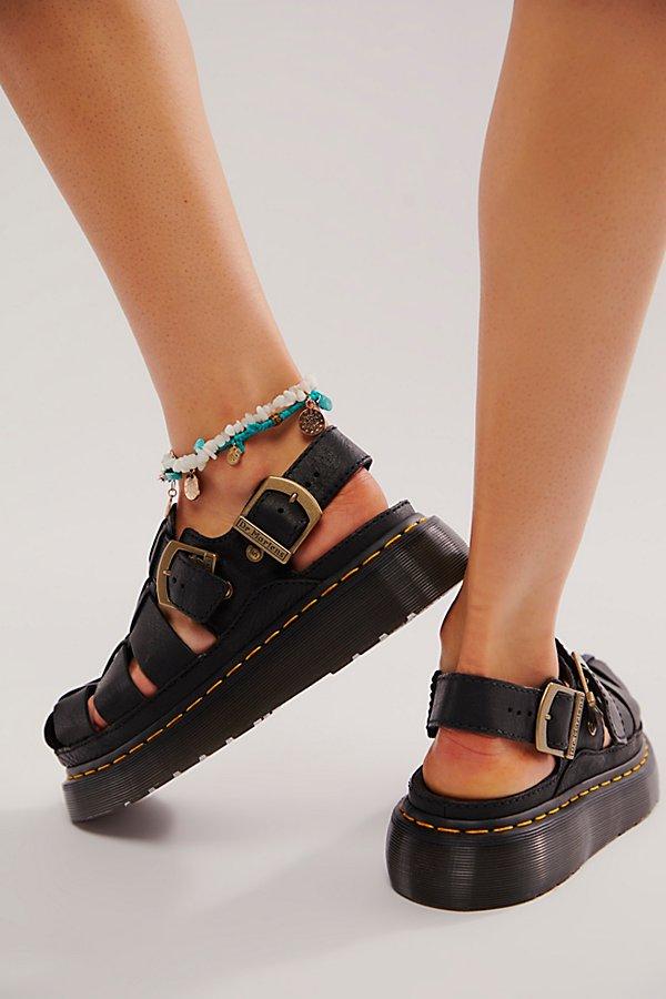 ★早期完売★Dr.Martens★WRENLIE SANDALS★厚底★送料・関税込 Dr. Martens Wrenlie Fisherman Sandals in Natural | Lyst
