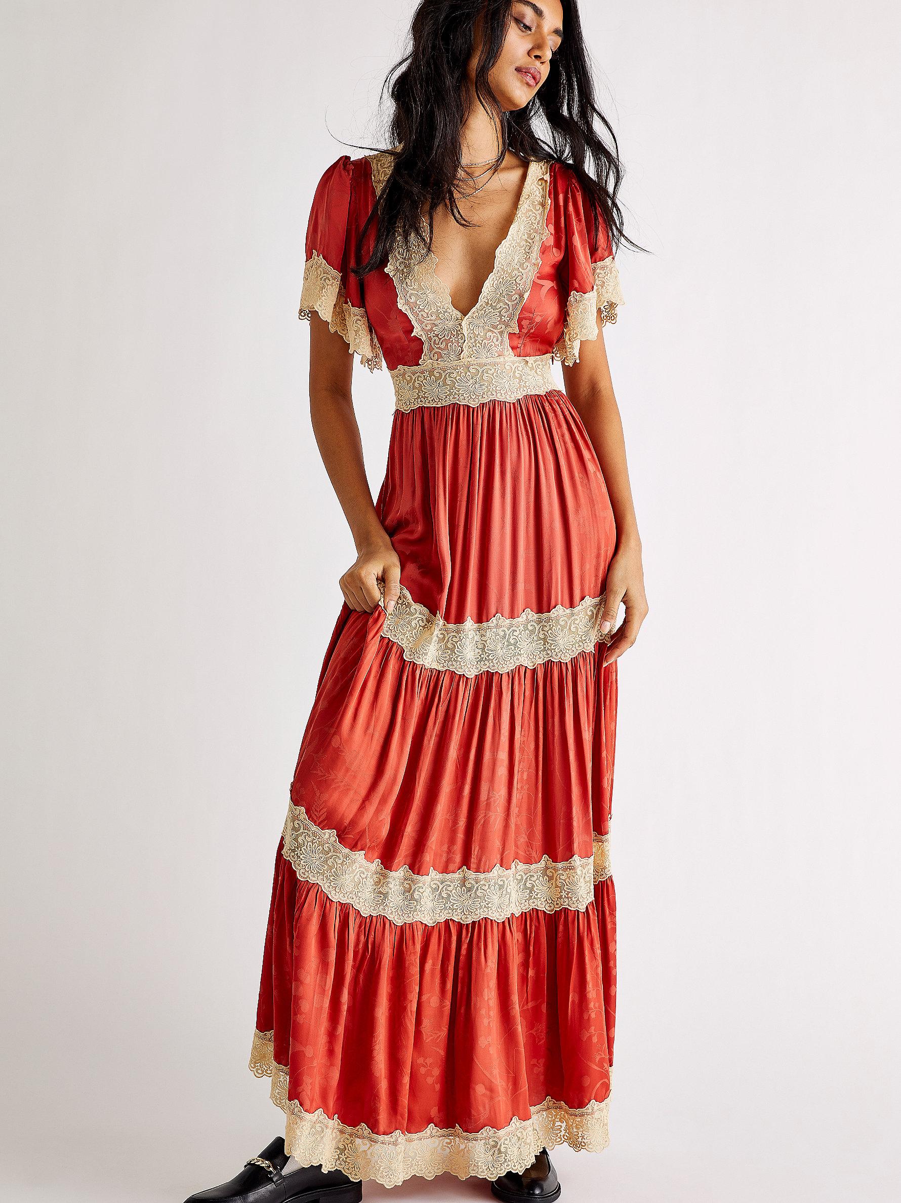 Red spell dress best sale
