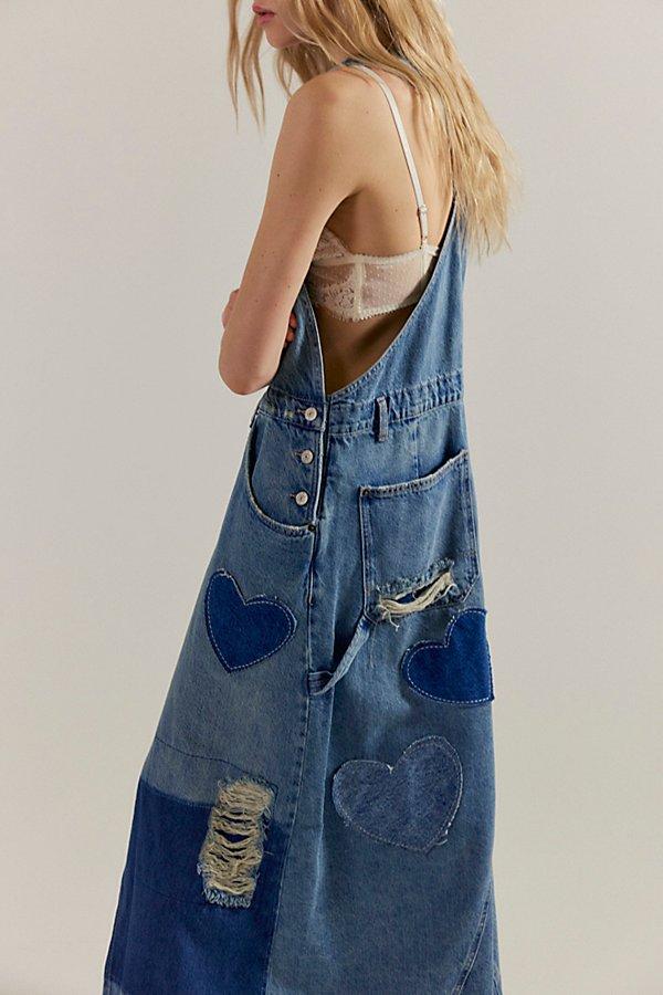 h&m backless denim dress Hm Open Back Denim Dress