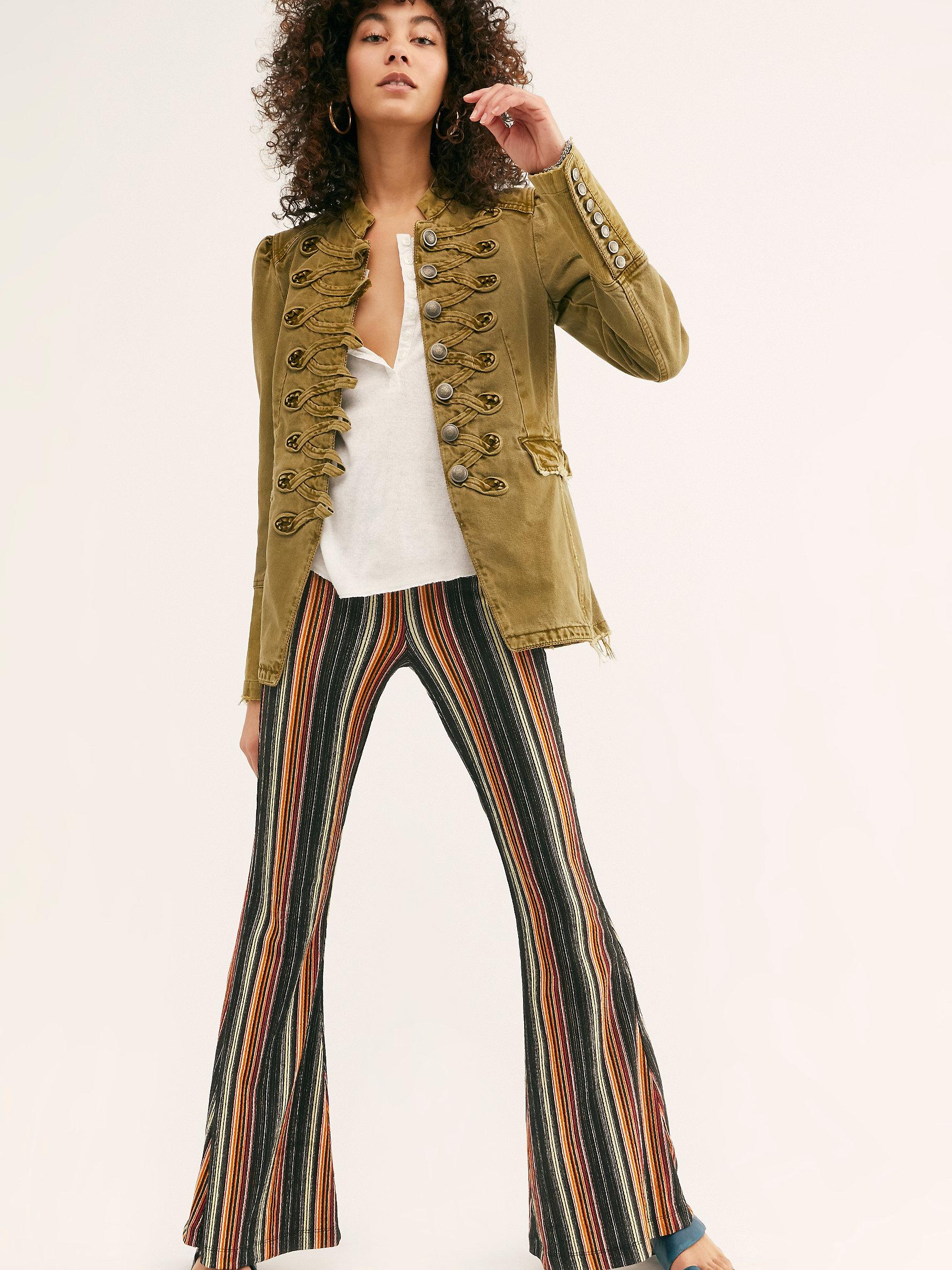 Free People Synthetic Kitty Flare Pants 
