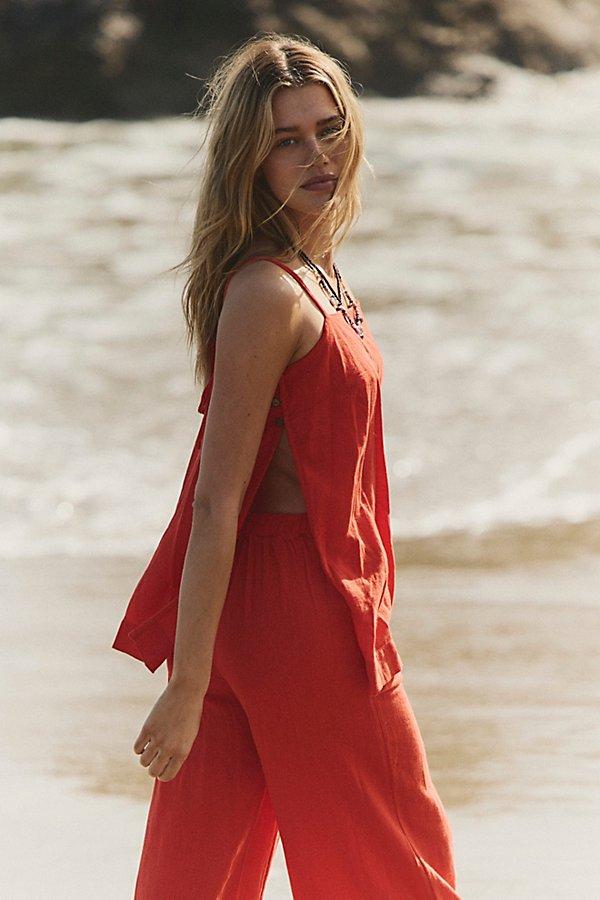 Free People ★ Sightseer Embroidered Linen Set Sightseer Embroidered Linen Set | Free People