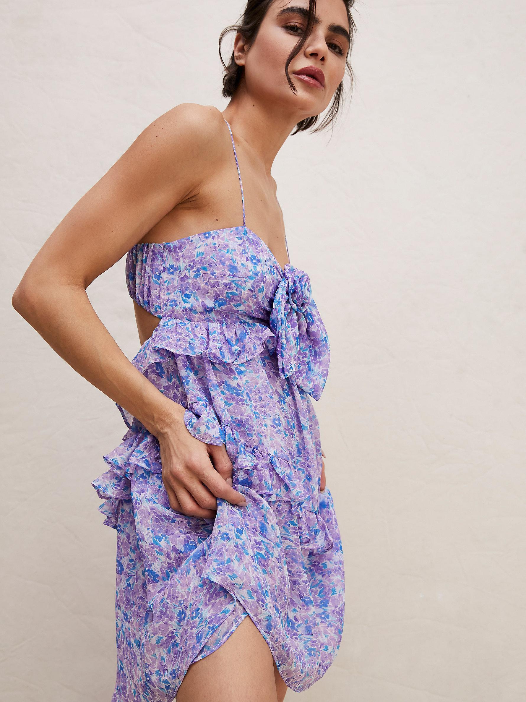 Free People For Love Lemons Debbie Mini Dress in Purple Lyst