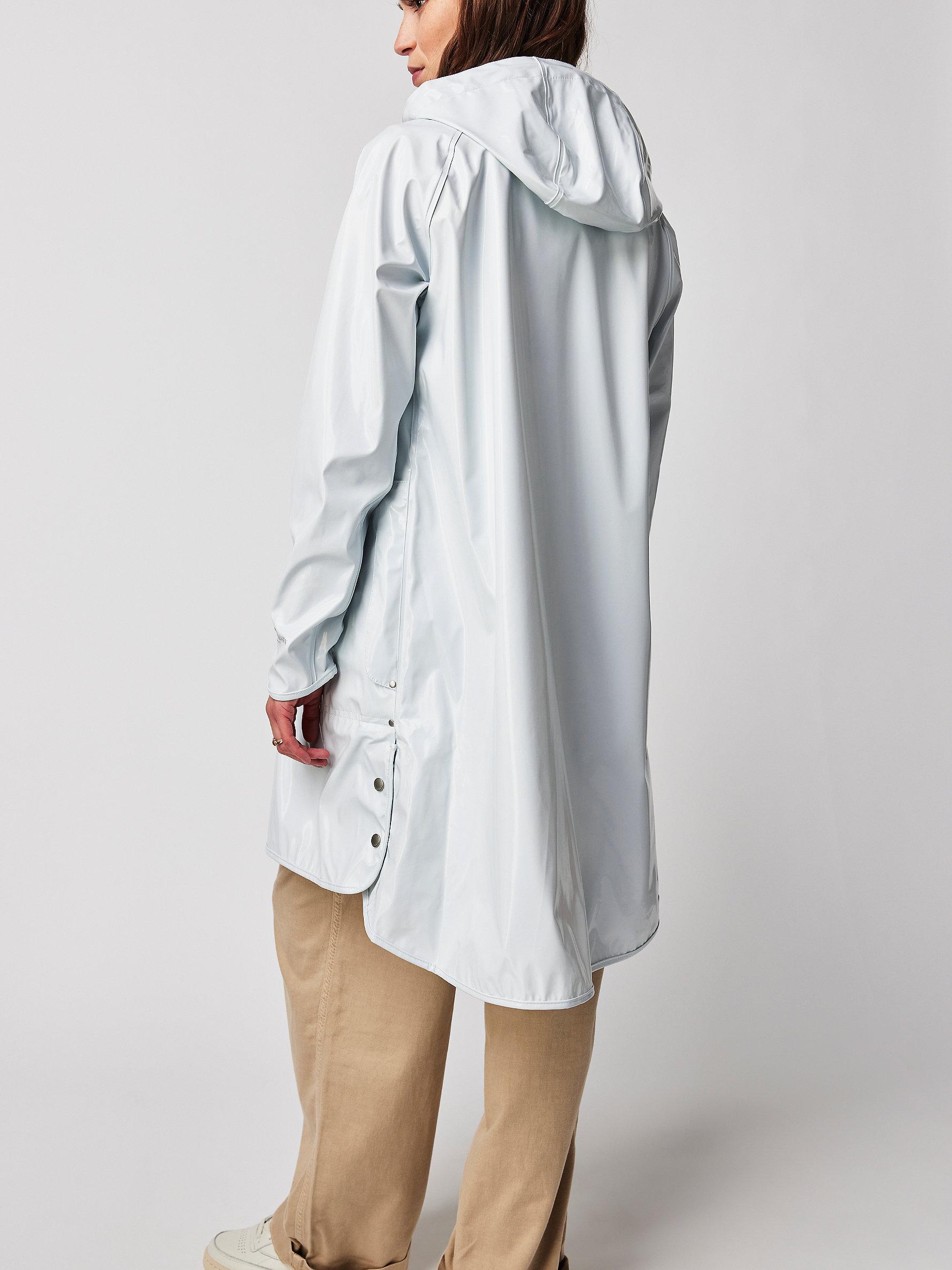 Rains metallic cheap ice grey