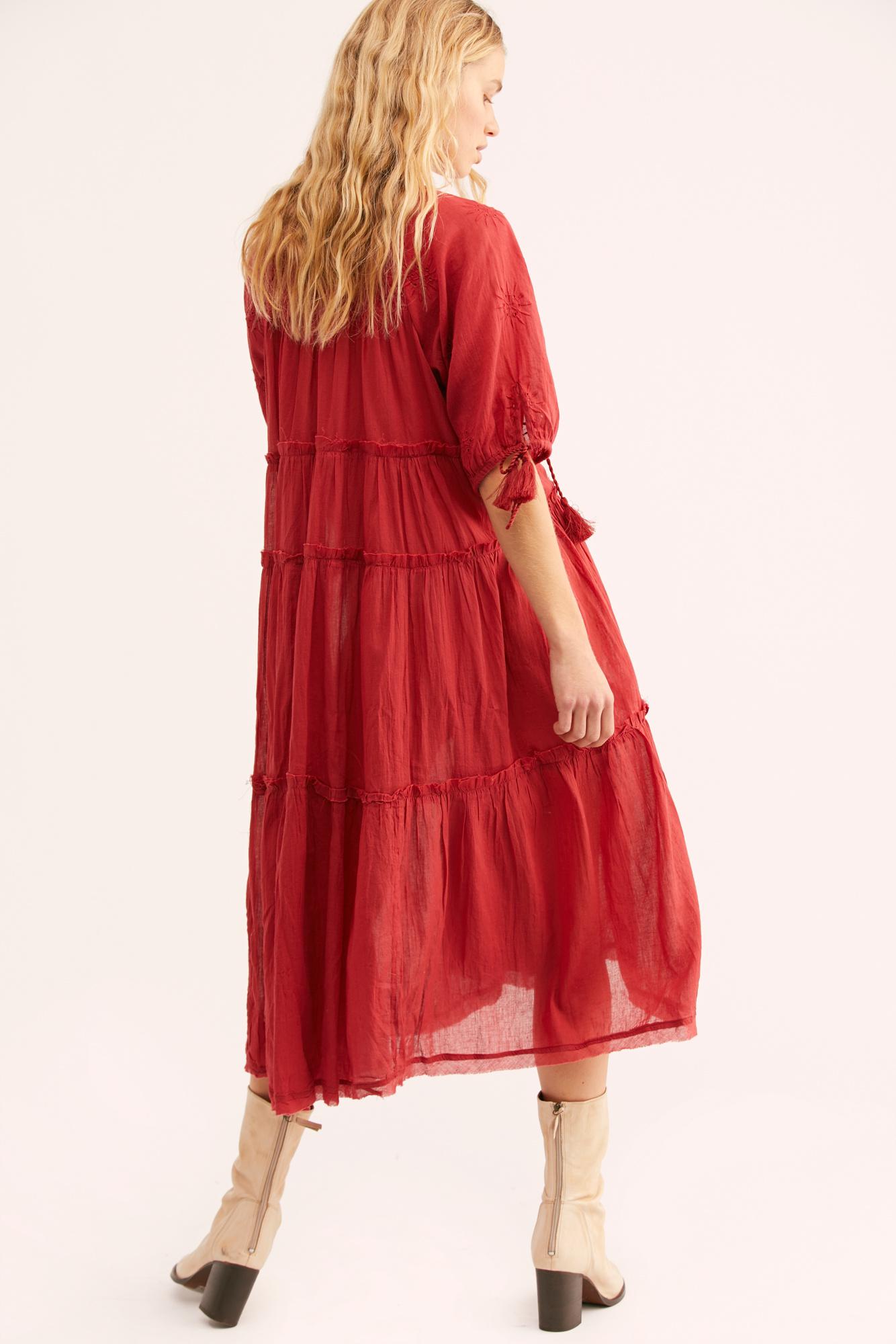 celestial skies midi dress free people