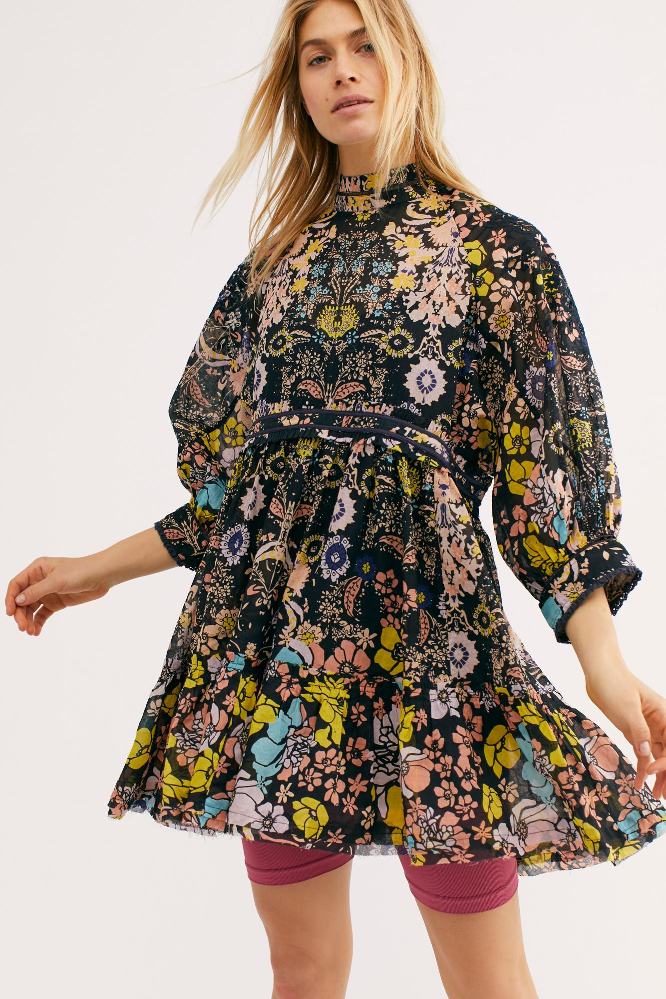 free people nouveau mini dress