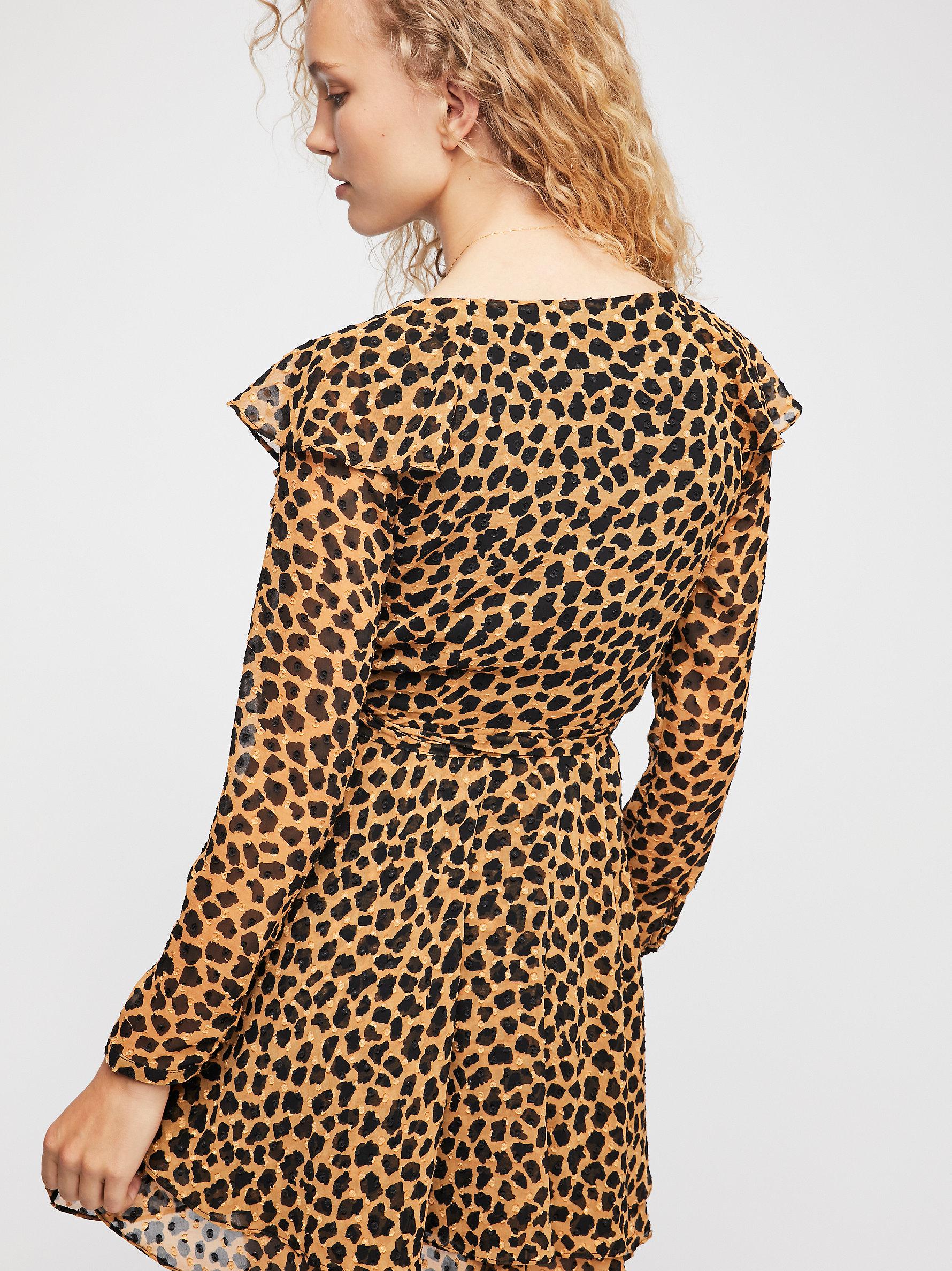 free people frenchie wrap dress